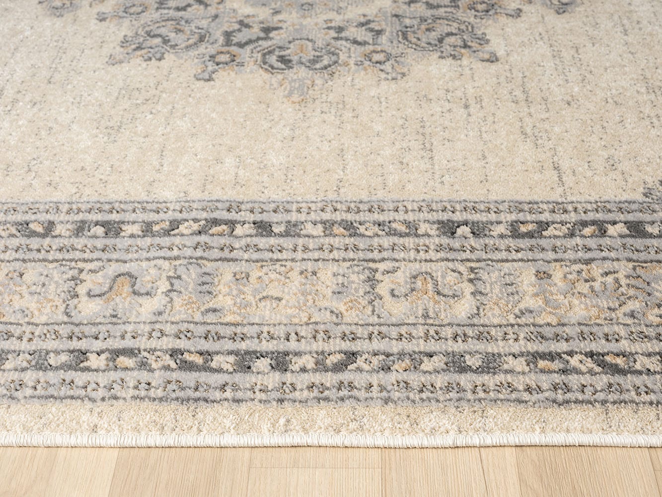 OTTO home Teppich »Banli«, rechteckig, 9 mm Höhe, dezenter Glanz, Schrumpf-Garn-Effekt, Vintage-Look, Orient-Optik