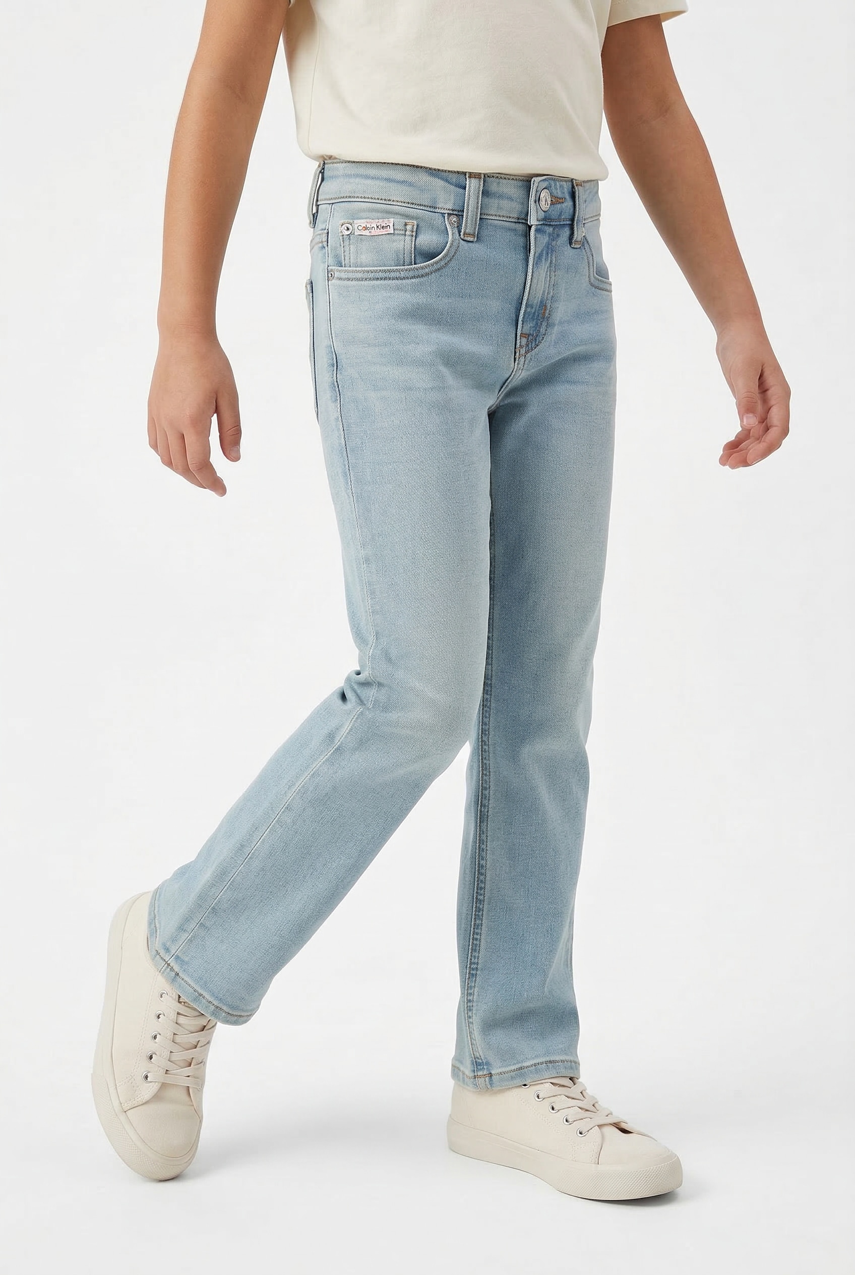 Calvin Klein Jeans Straight-Jeans "STRAIGHT ANDREW WASH" Regular fit mit Taschen
