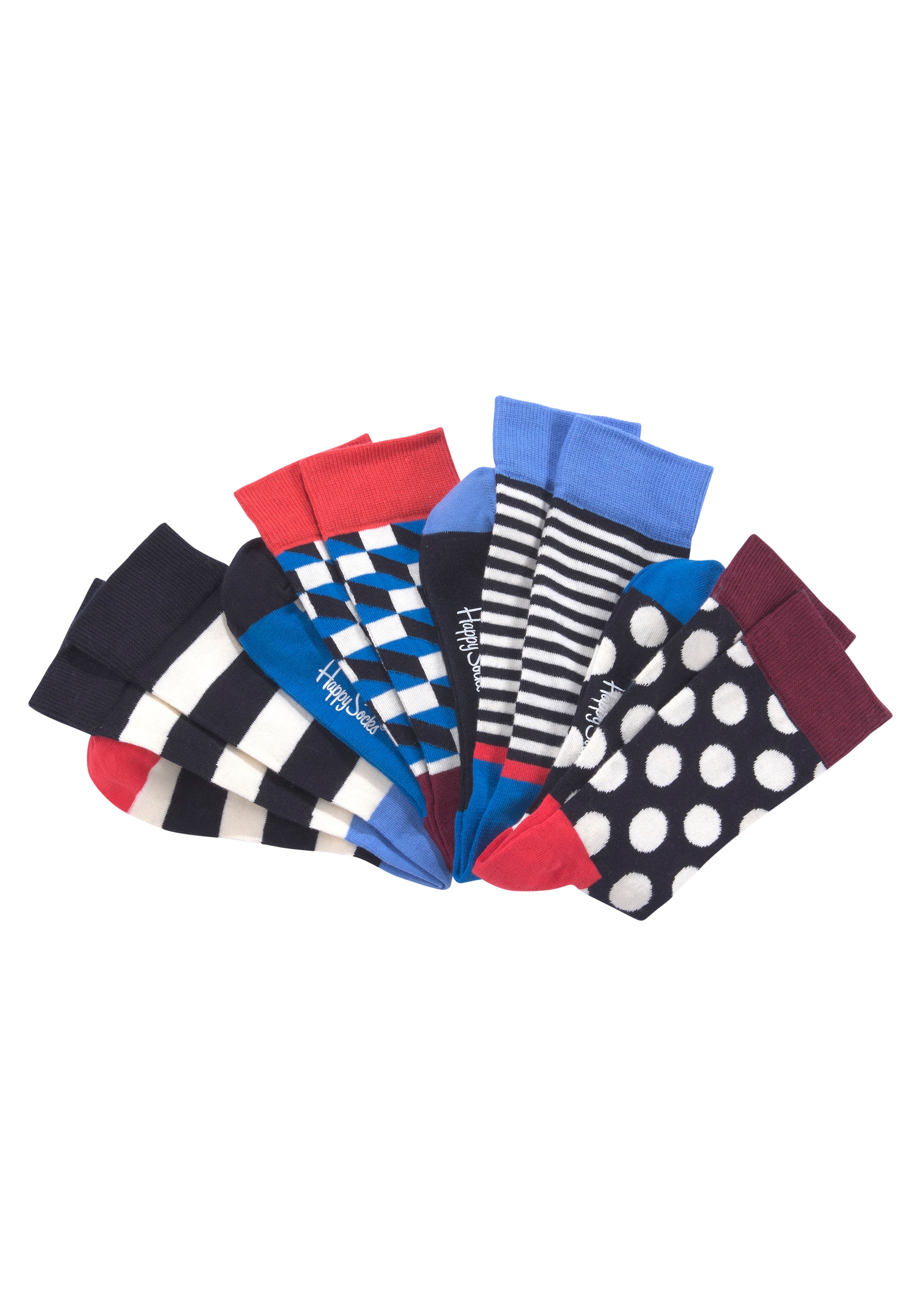 Black Friday Happy Socks Paar), (4 BAUR Socken, | Box Big Dot