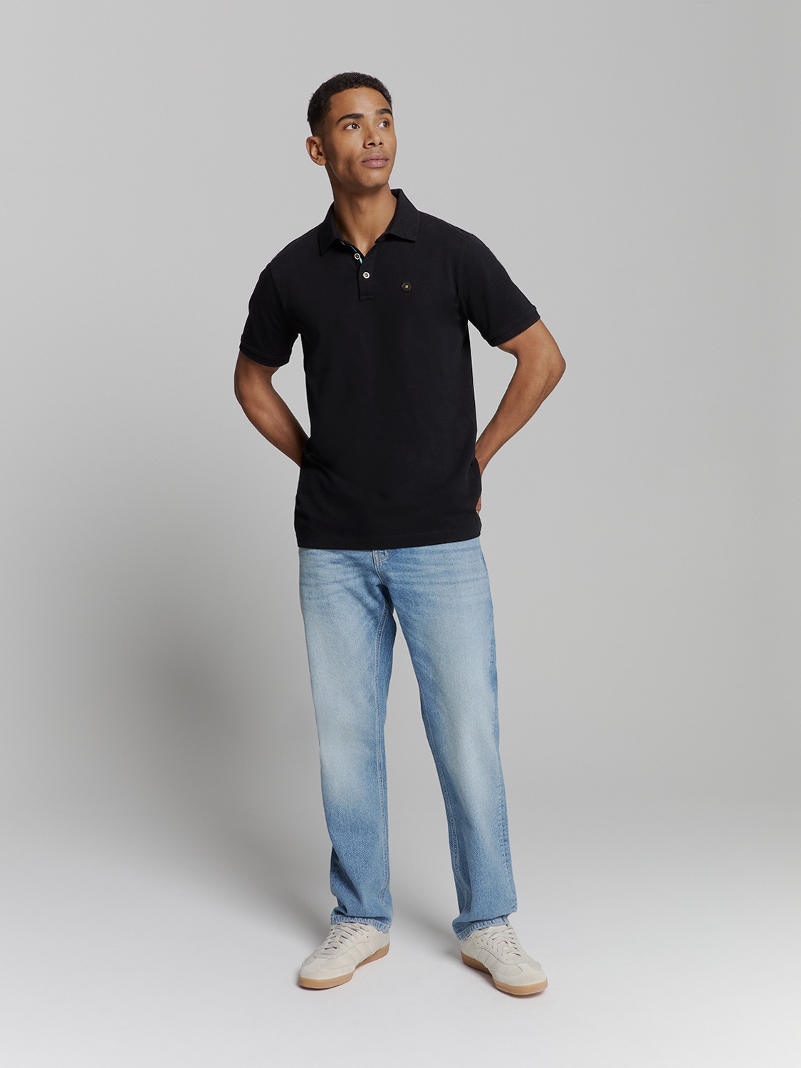 Thumbnail - NO EXCESS Poloshirt "No Excess Poloshirt Polo Pique Garment Dyed"