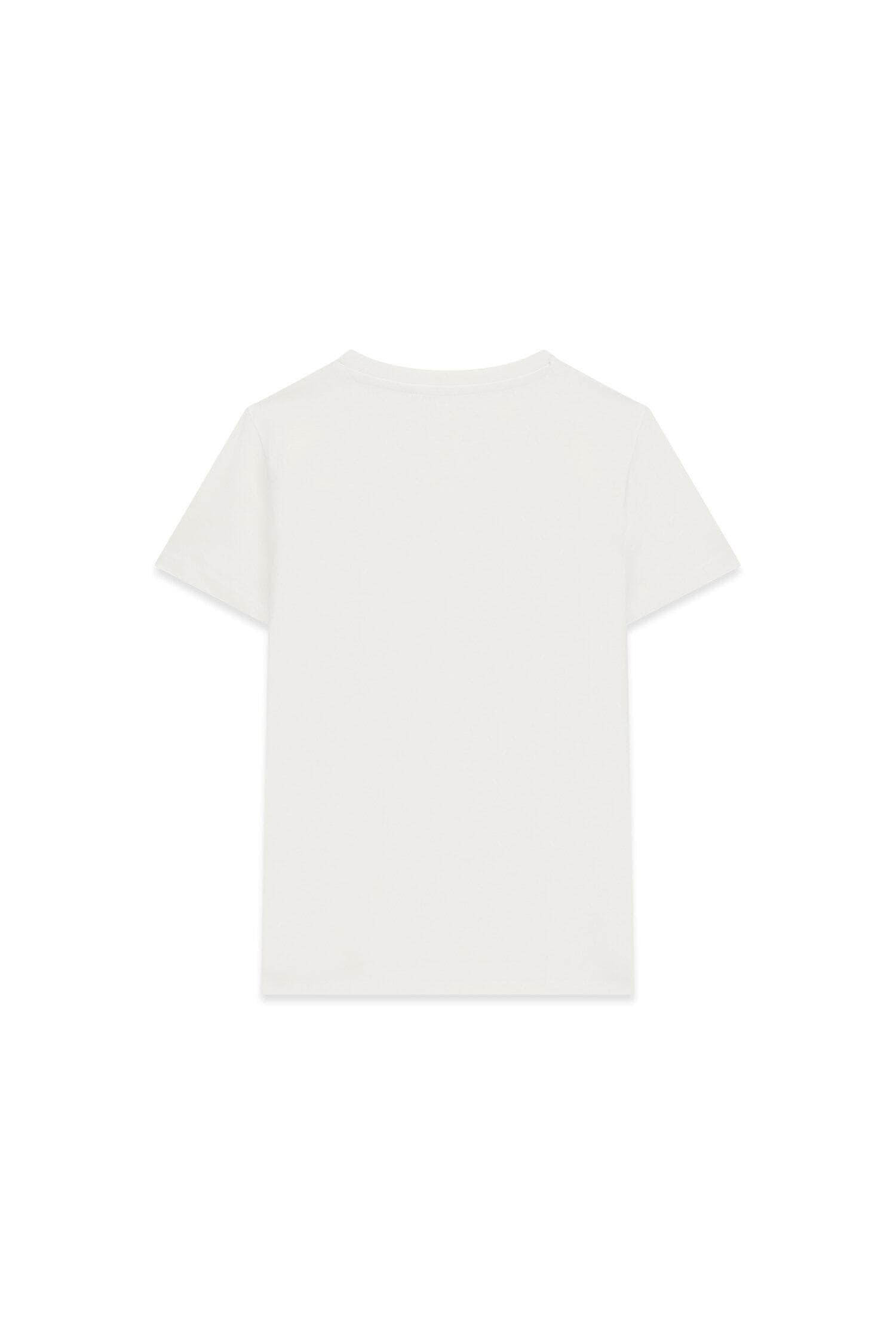 Guess T-Shirt »SS GUESS STUD LOGO EASY TEE« mit Nietenbesatz, Regular Fit