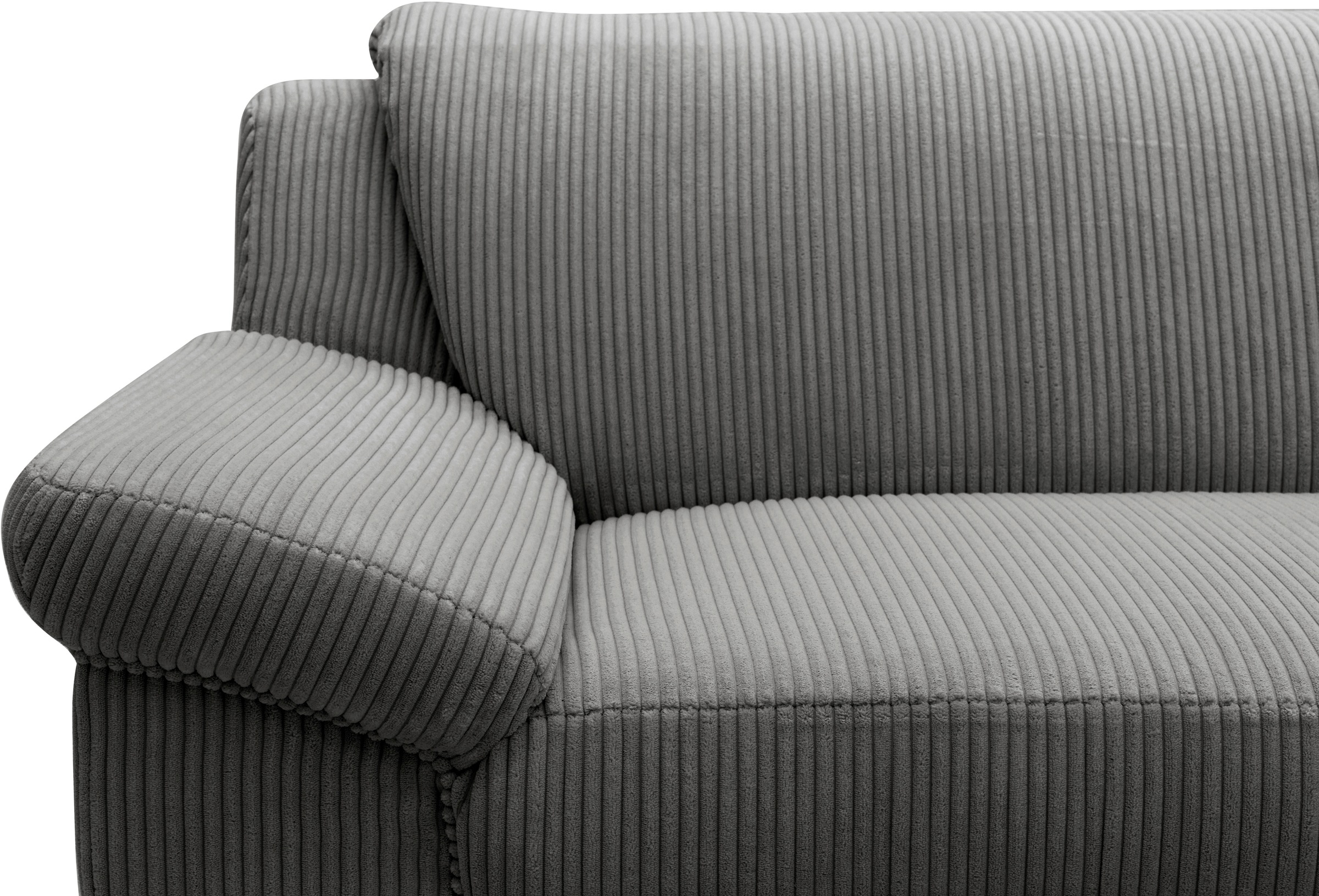 Home affaire Ecksofa »Yesterday L-Form«, wahlweise mit Bettfunktion, auch in Cord