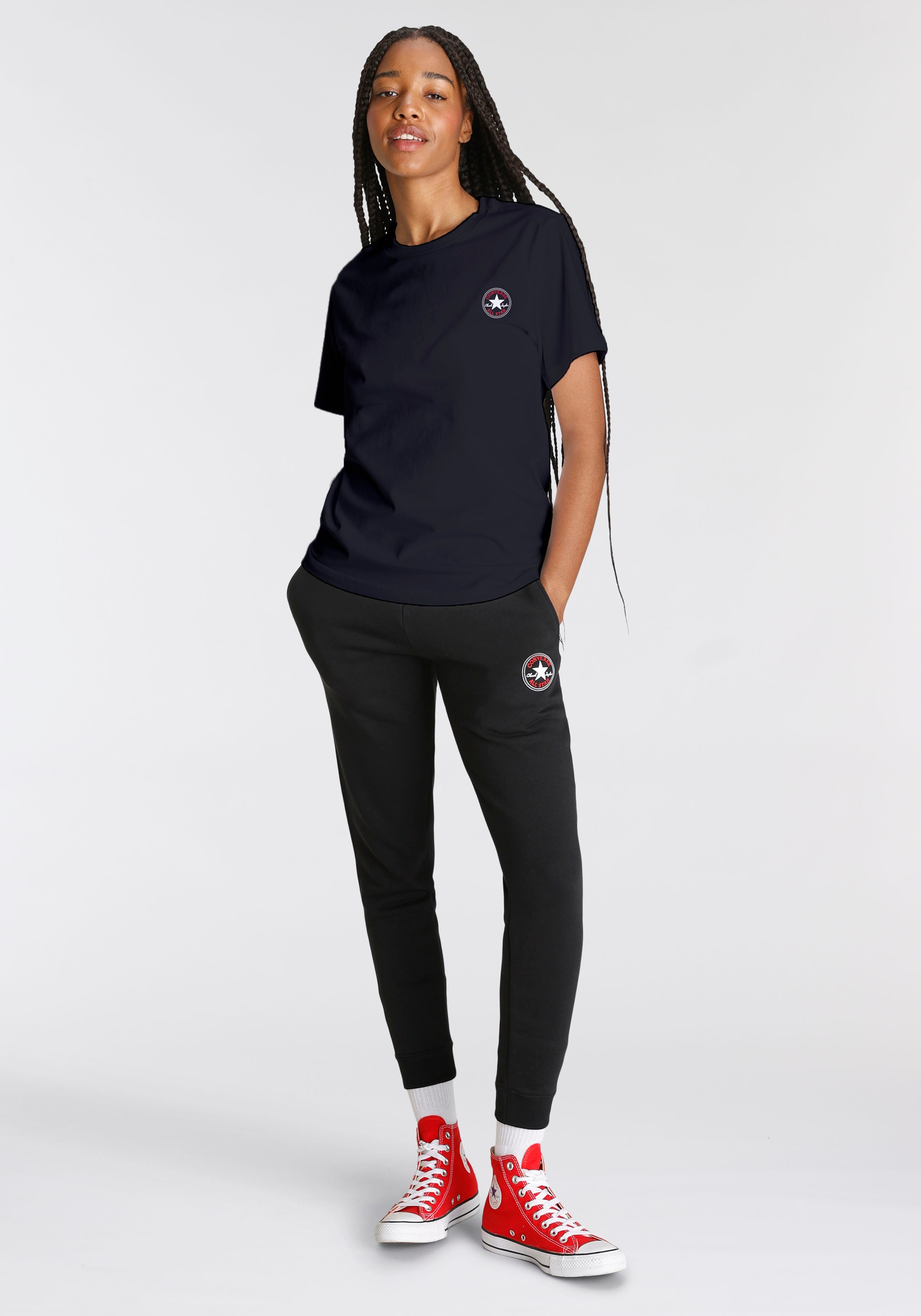 Thumbnail - Converse T-Shirt "GO-TO MINI PATCH T-SHIRT" 1 Stk. tlg. Unisex