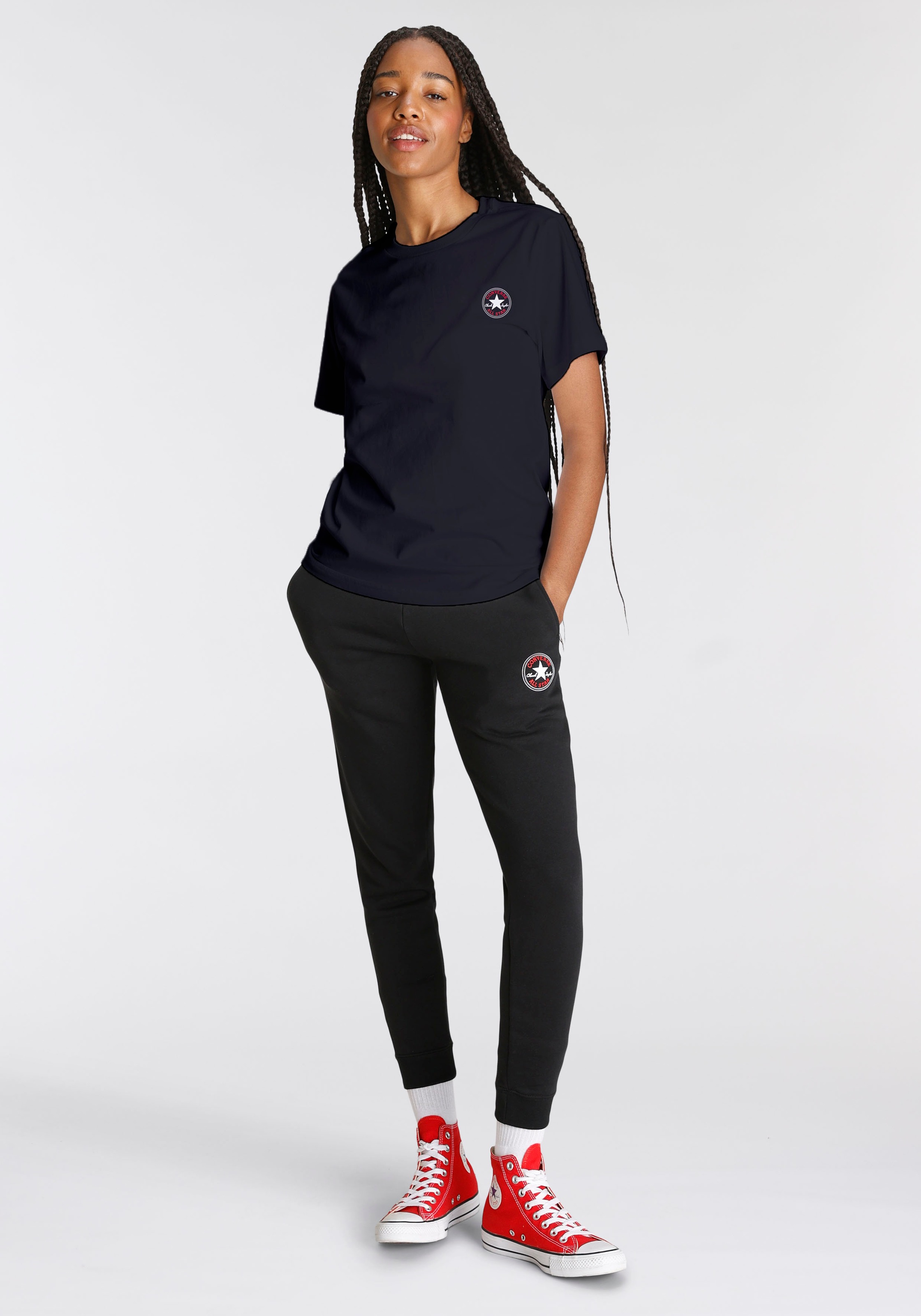 Thumbnail - Converse T-Shirt "GO-TO MINI PATCH T-SHIRT" 1 Stk. Unisex