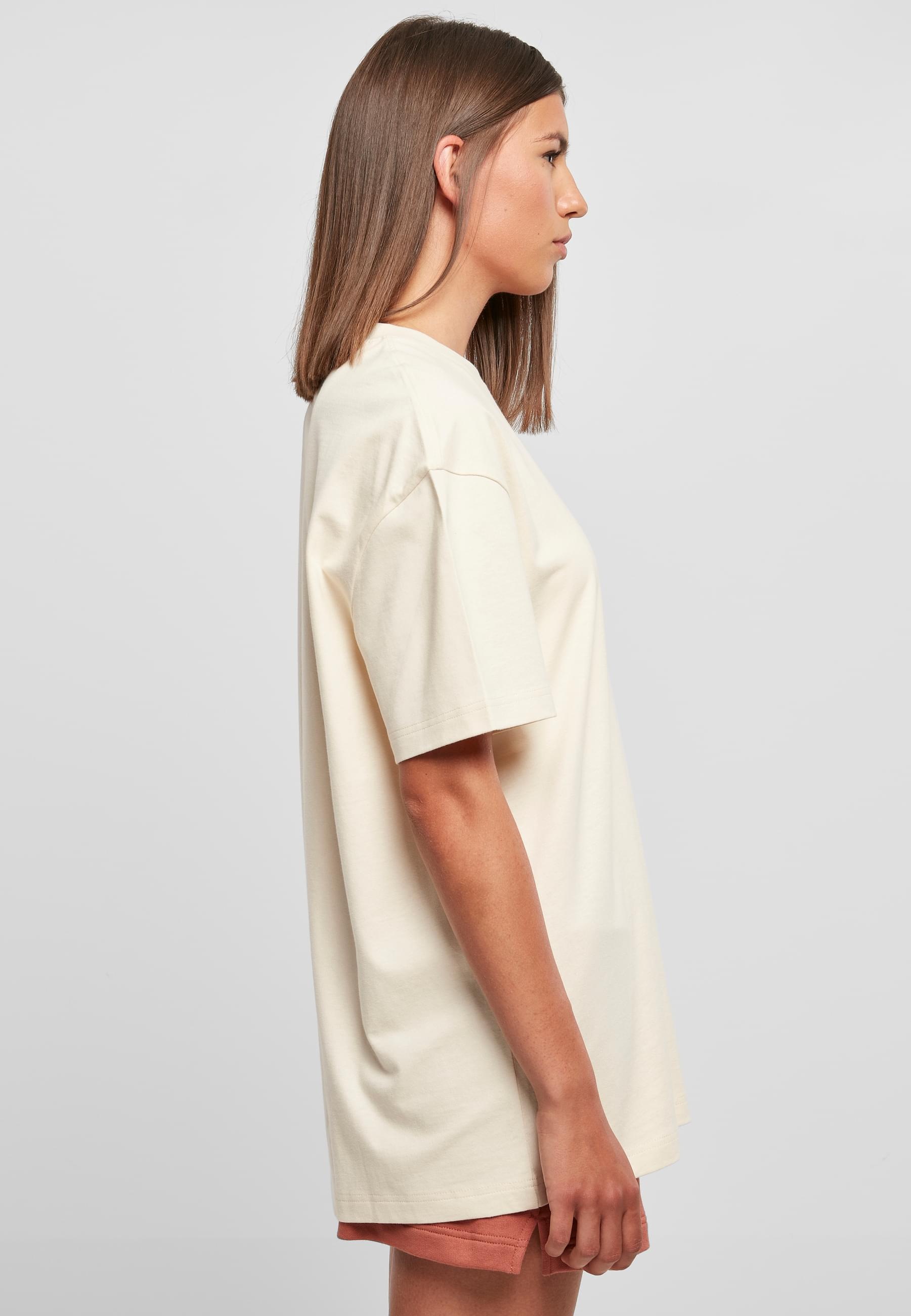 URBAN CLASSICS T-Shirt »Urban Classics Damen Ladies Oversized Boyfriend Tee«, (1 tlg.)