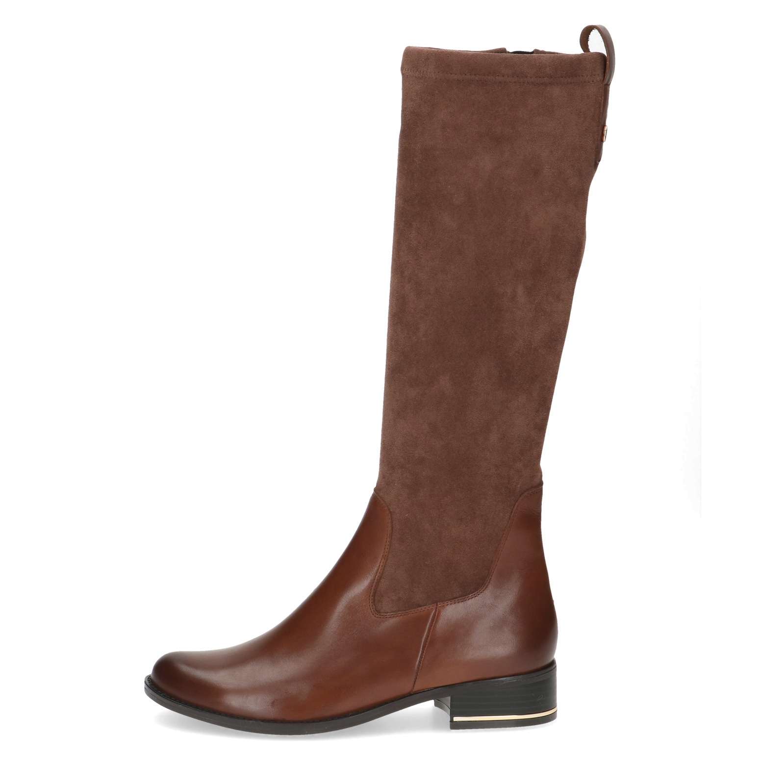 Caprice Stiefel, Blockabsatz, Langschaftstiefel, Businessstiefel, bequeme Weite