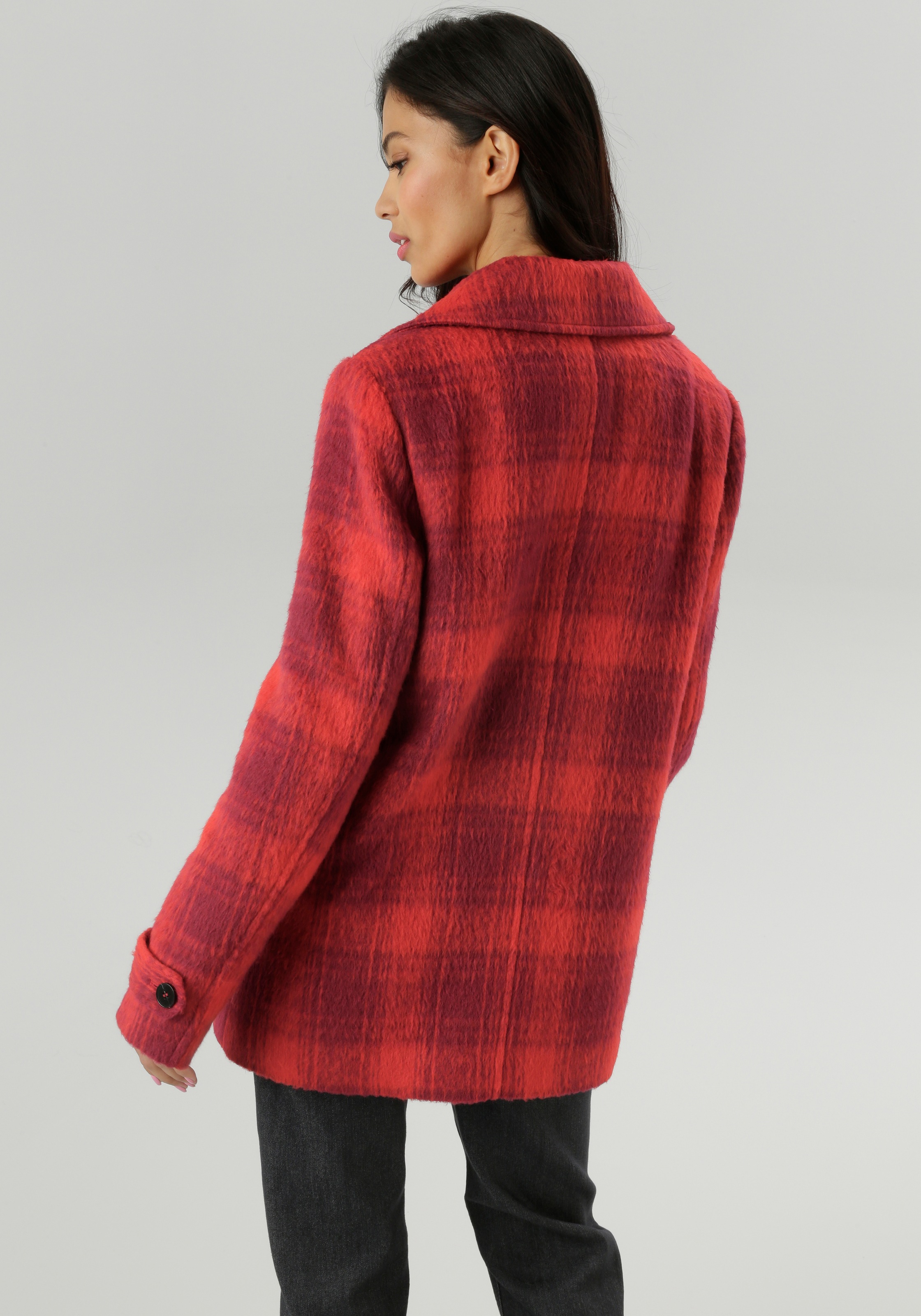 Aniston SELECTED Cabanjacke ohne Kapuze mit zwei Eingriffstaschen günstig online kaufen