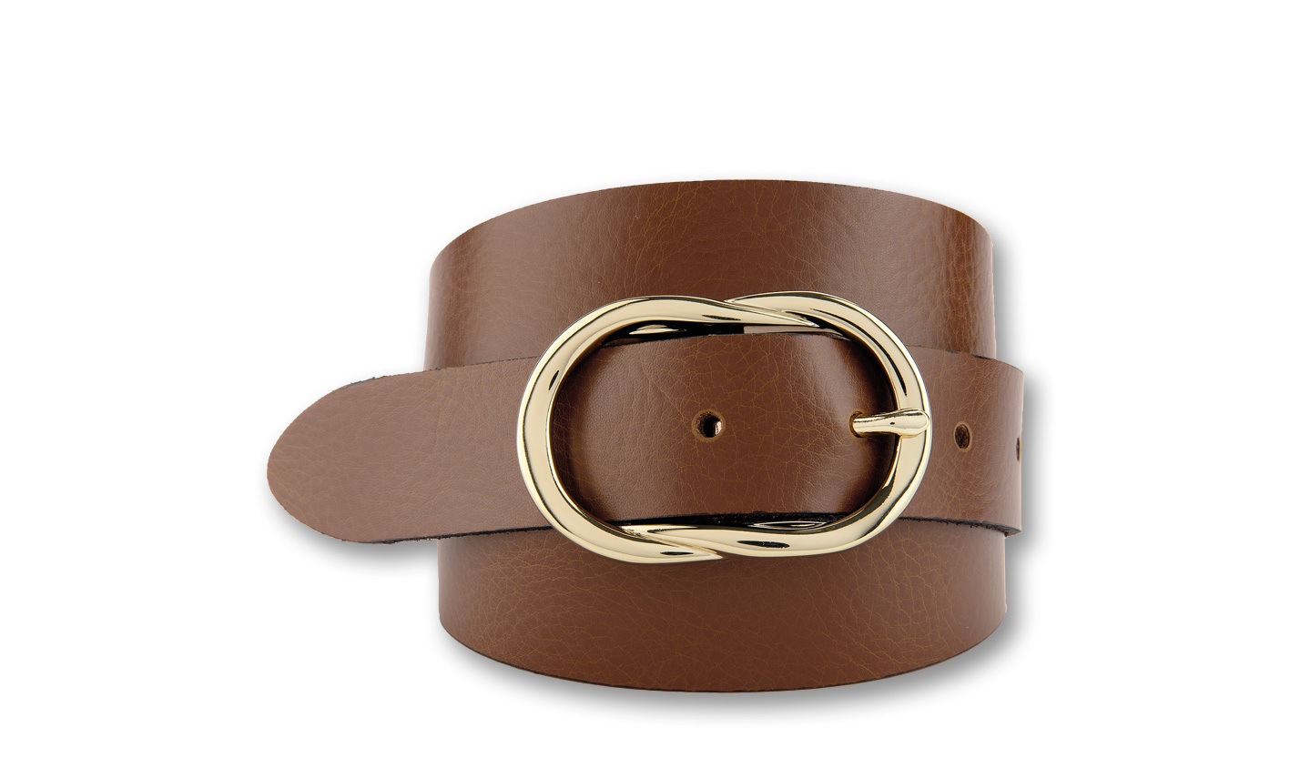 BERND GÖTZ Ledergürtel "Ledergürtel mit effektvoll geschlungener Ovalschlie günstig online kaufen