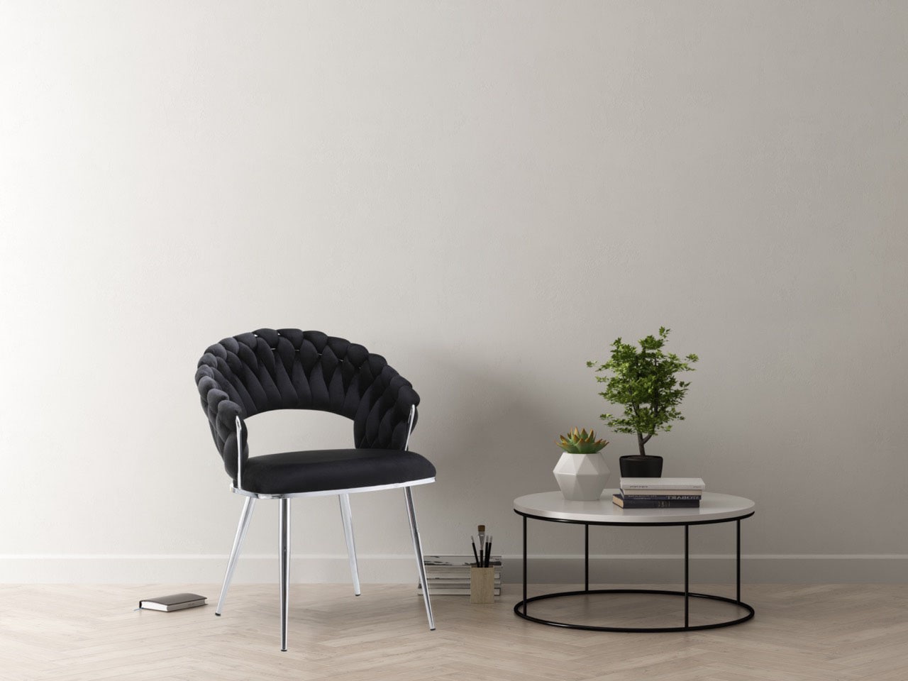 Kayoom "Stuhl Finesse 125 2er-Set, TOPSELLER Flechtverarbeitung am Rücken" günstig online kaufen