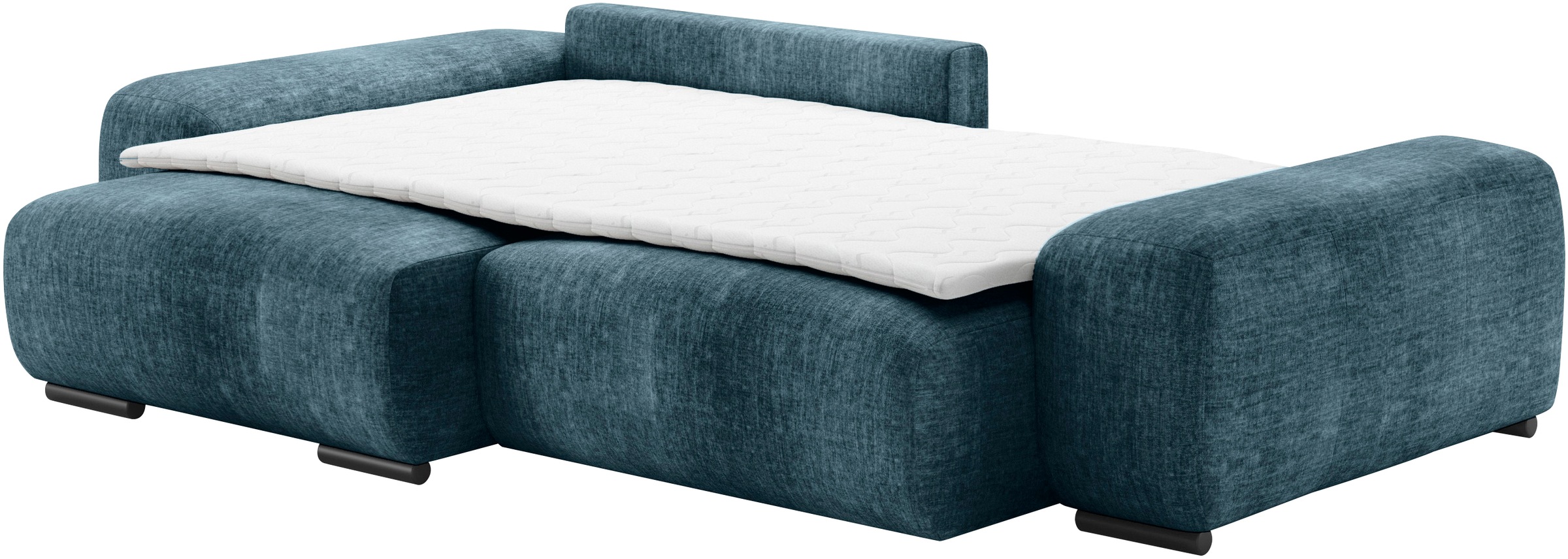 Mr. Couch Polsterecke »Sundance, L-Form«, Dauerschläfer mit Bett, Bettkasten, bis 140 kg belastbar