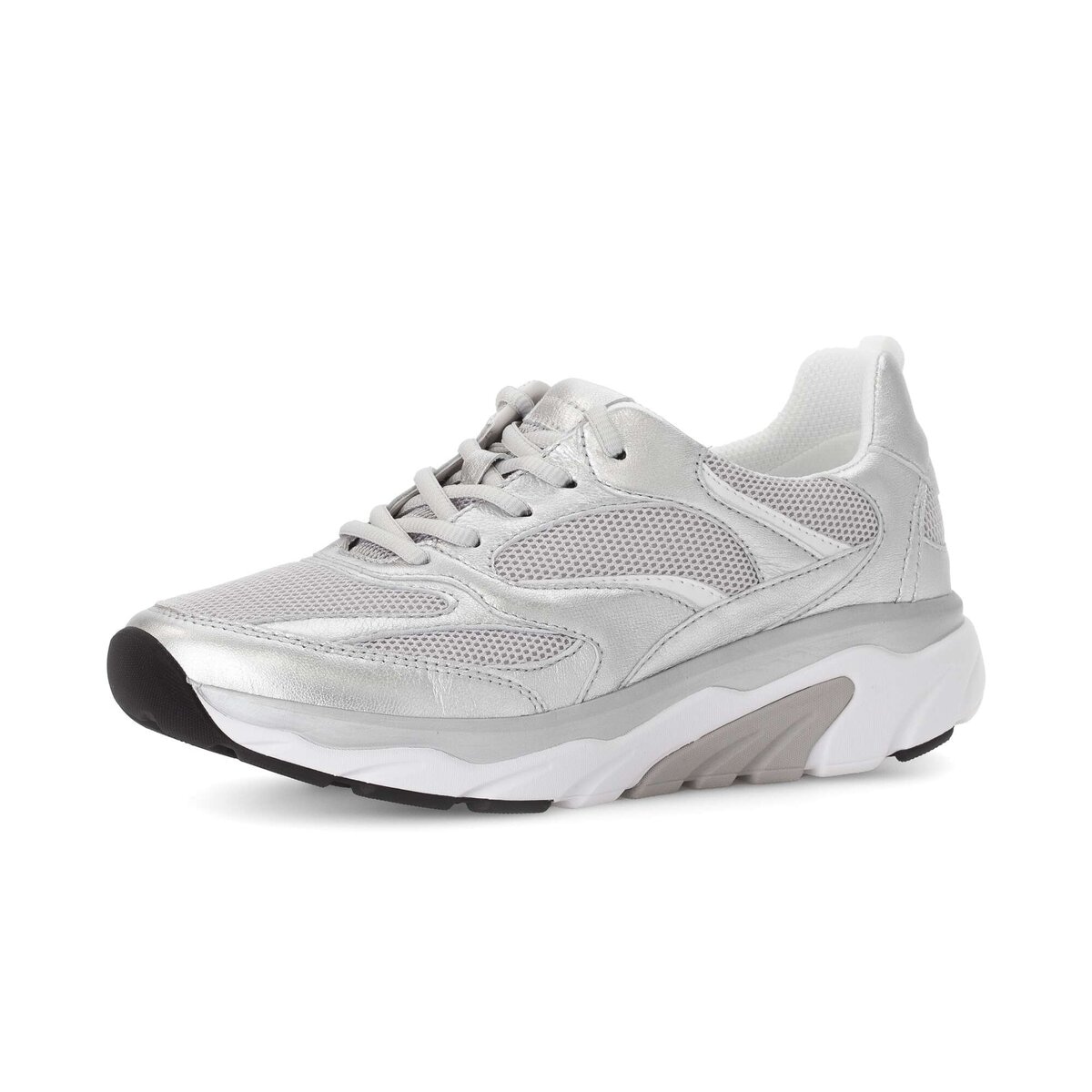 Gabor Sneaker "Sneaker low Materialmix Leder/Lederimitat" günstig online kaufen