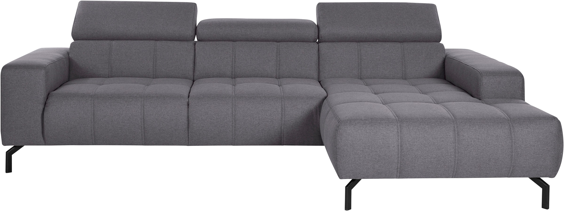 DOMO collection Ecksofa "Cunelli L-Form", wahlweise inklusive 6-fach verste günstig online kaufen