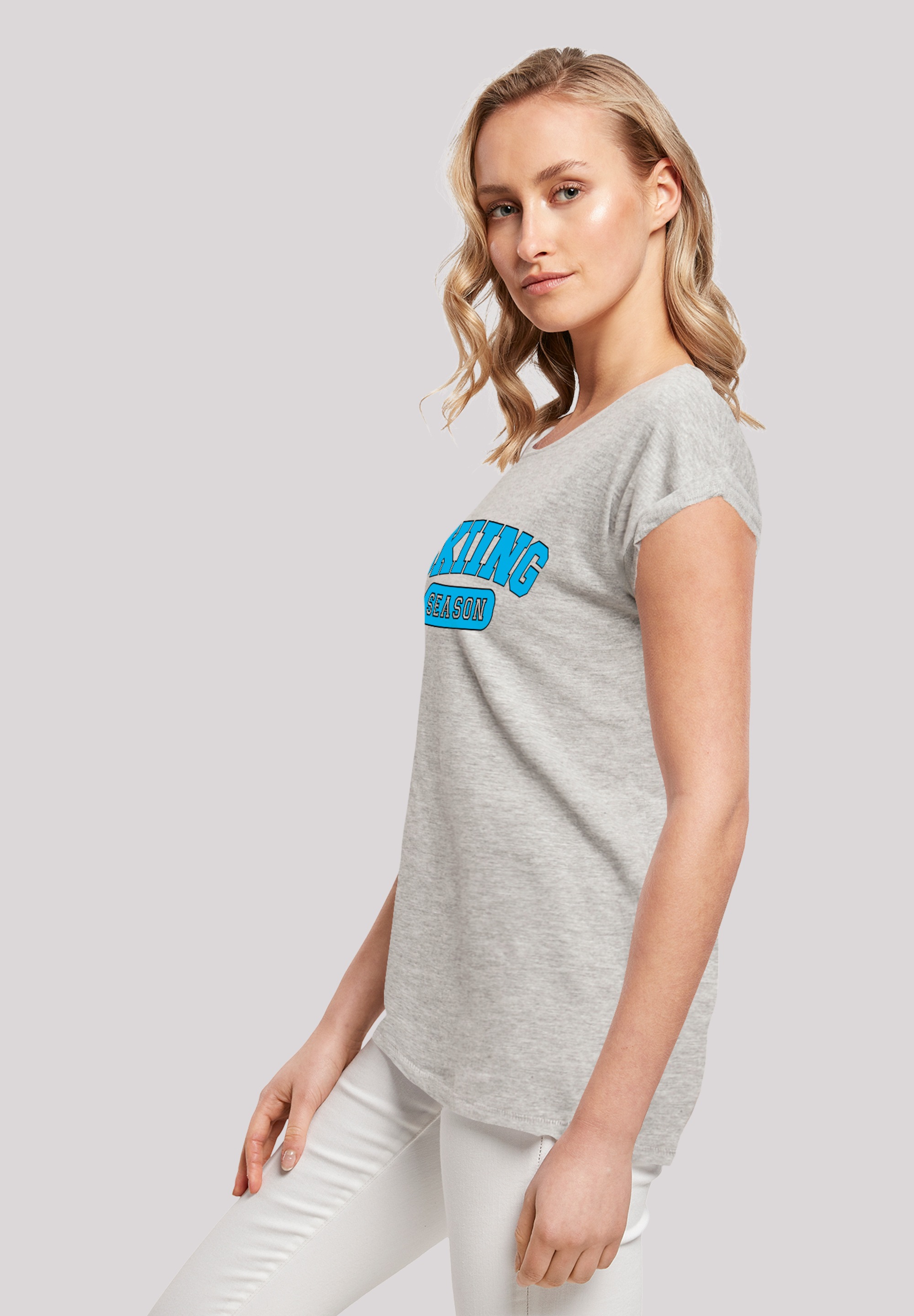 F4NT4STIC T-Shirt »Skiing Season Winter Sport«, Premium Qualität