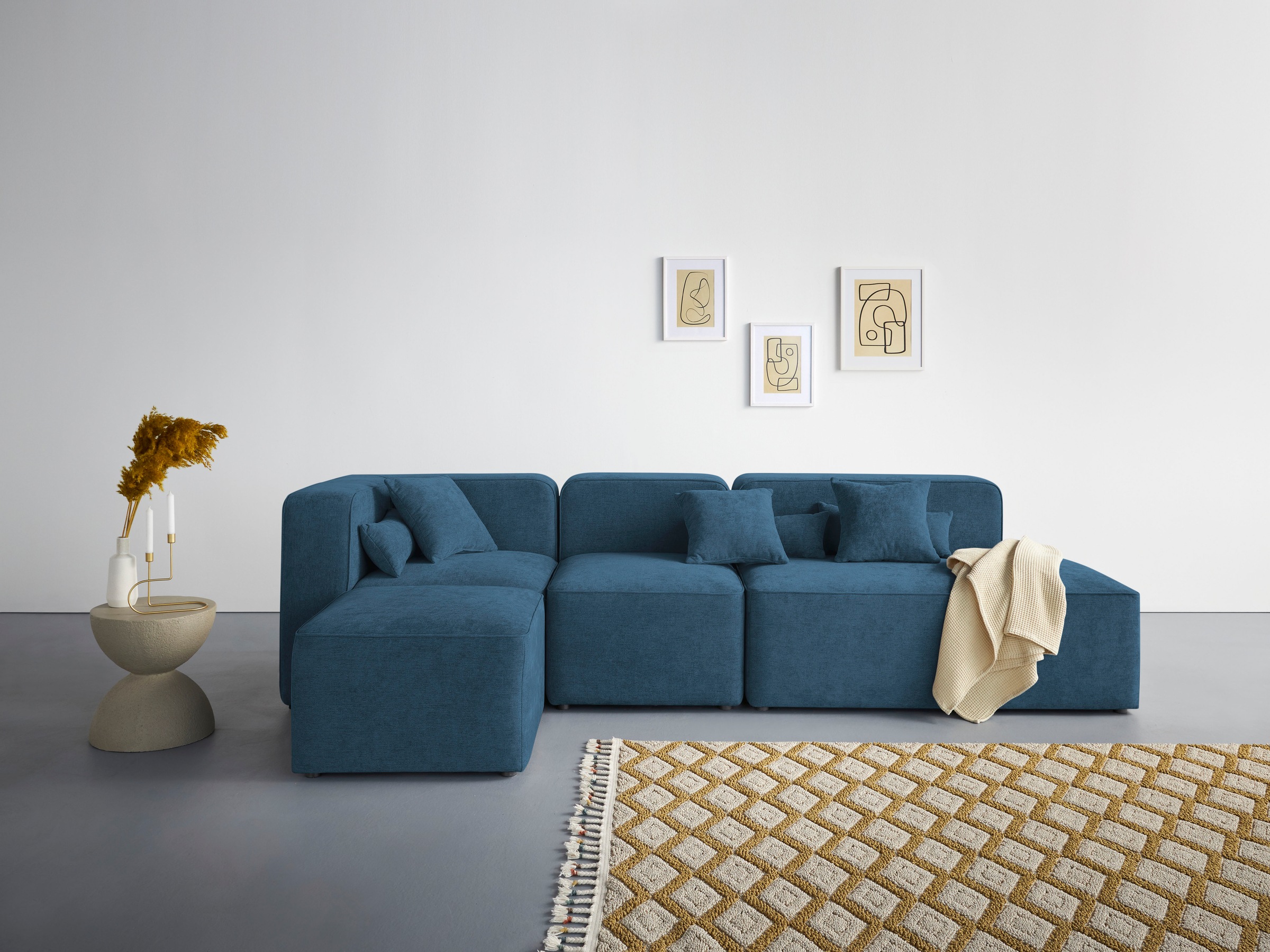 andas Ecksofa »Sundstrup L-Form«, Modulserie, individuelle Zusammenstellung