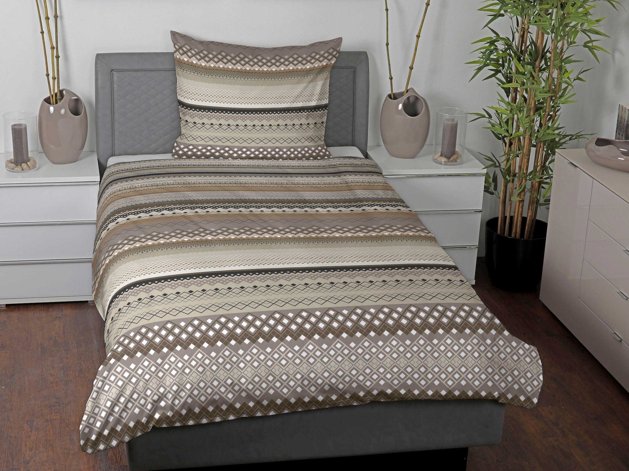 CASATEX Bettwäsche »Alfredo«, Streifendesign