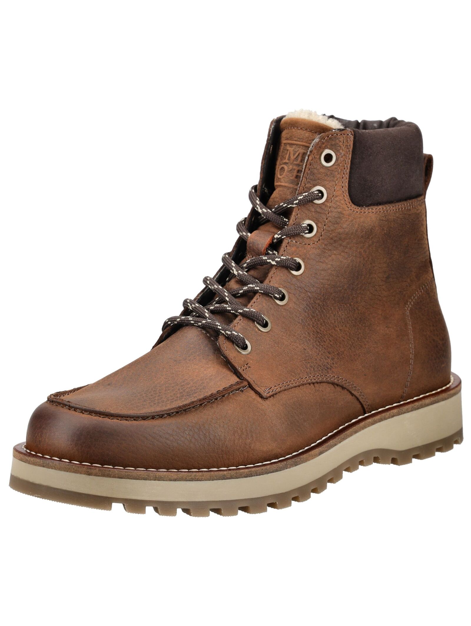 Marc OPolo Schnürstiefelette "Marc OPolo Stiefelette Nubukleder"