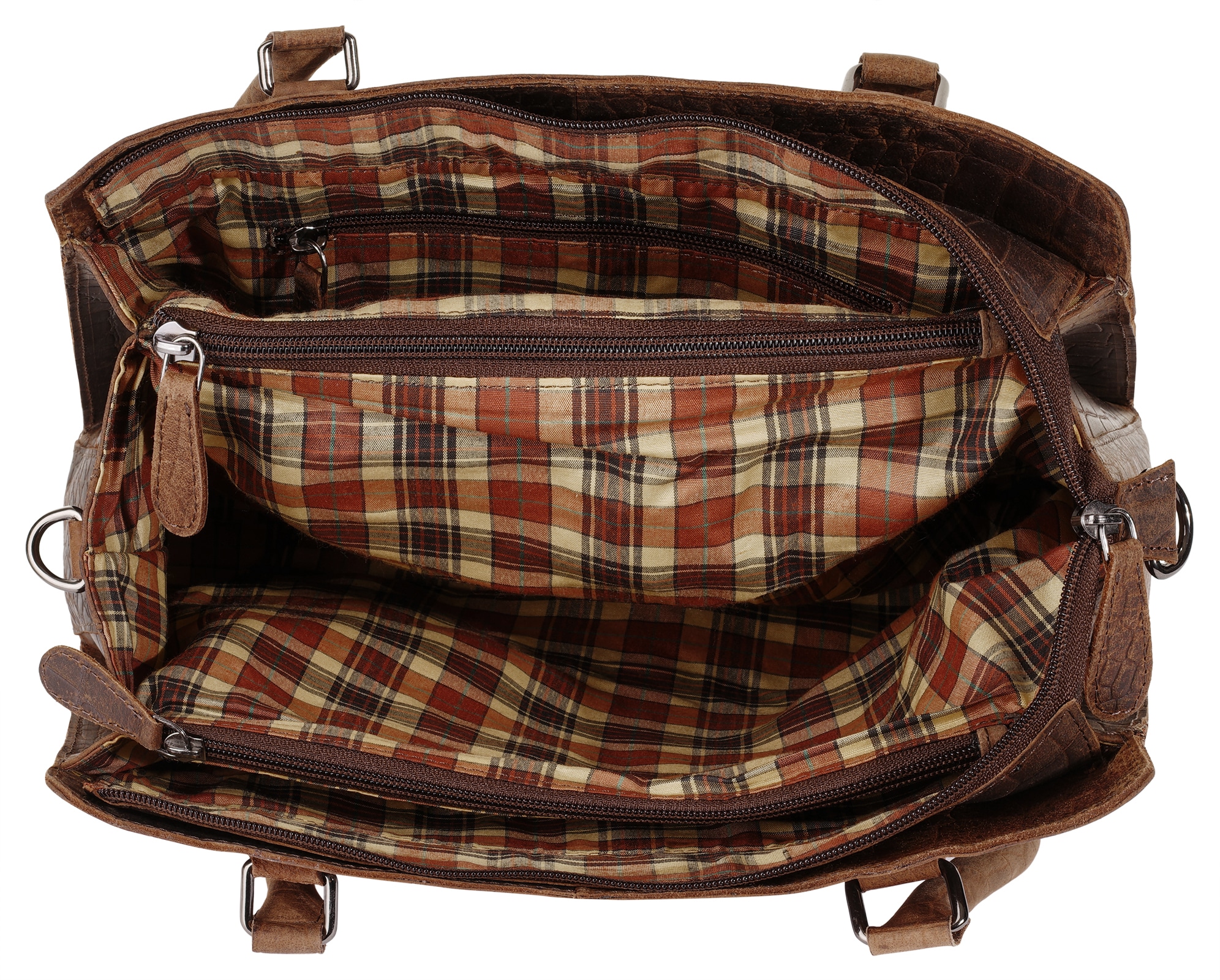 Cluty Henkeltasche, echt Leder