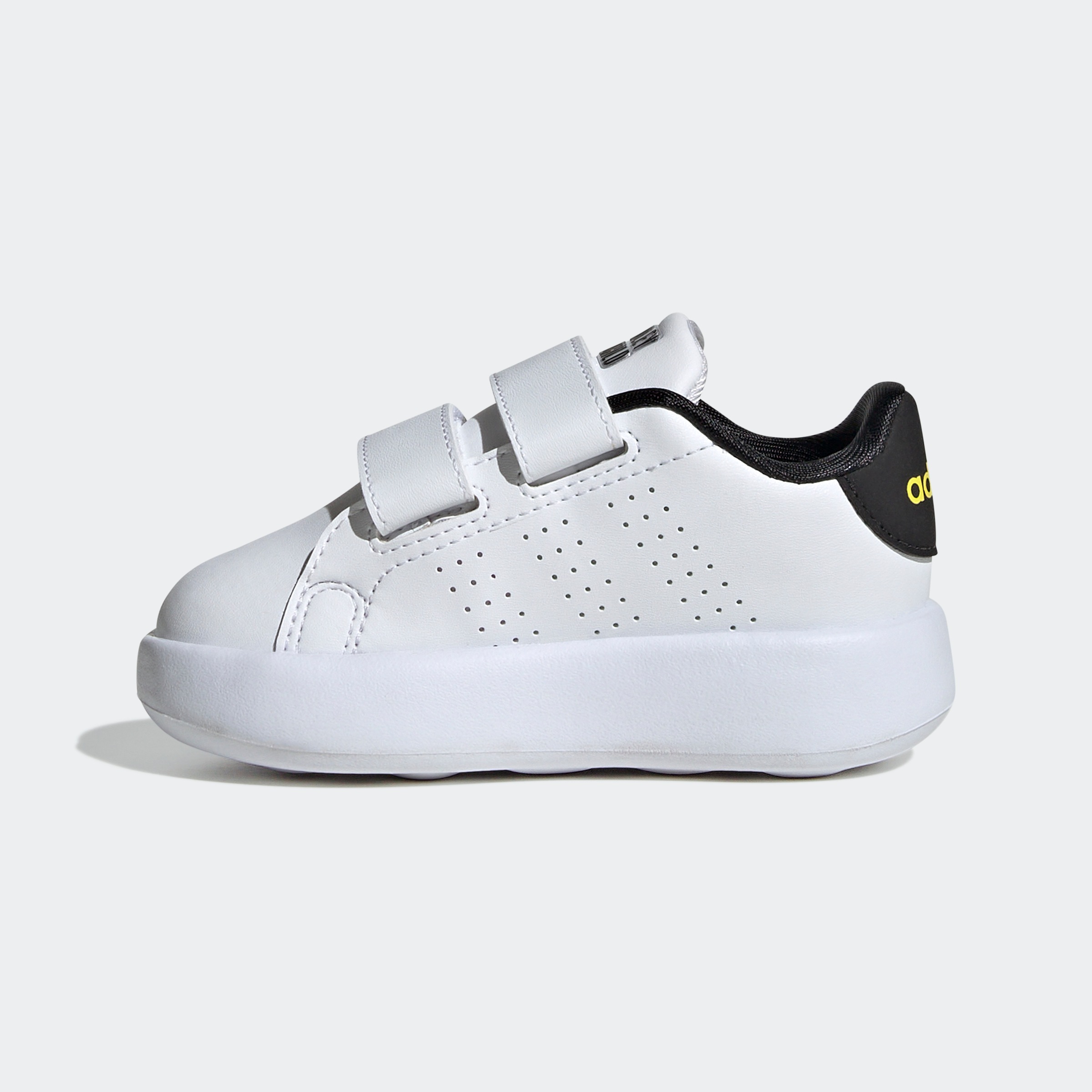 adidas Sportswear Klettschuh »ADIDAS SMILEY ADVANTAGE KIDS«, Design auf den Spuren des adidas Stan Smith, für Kinder