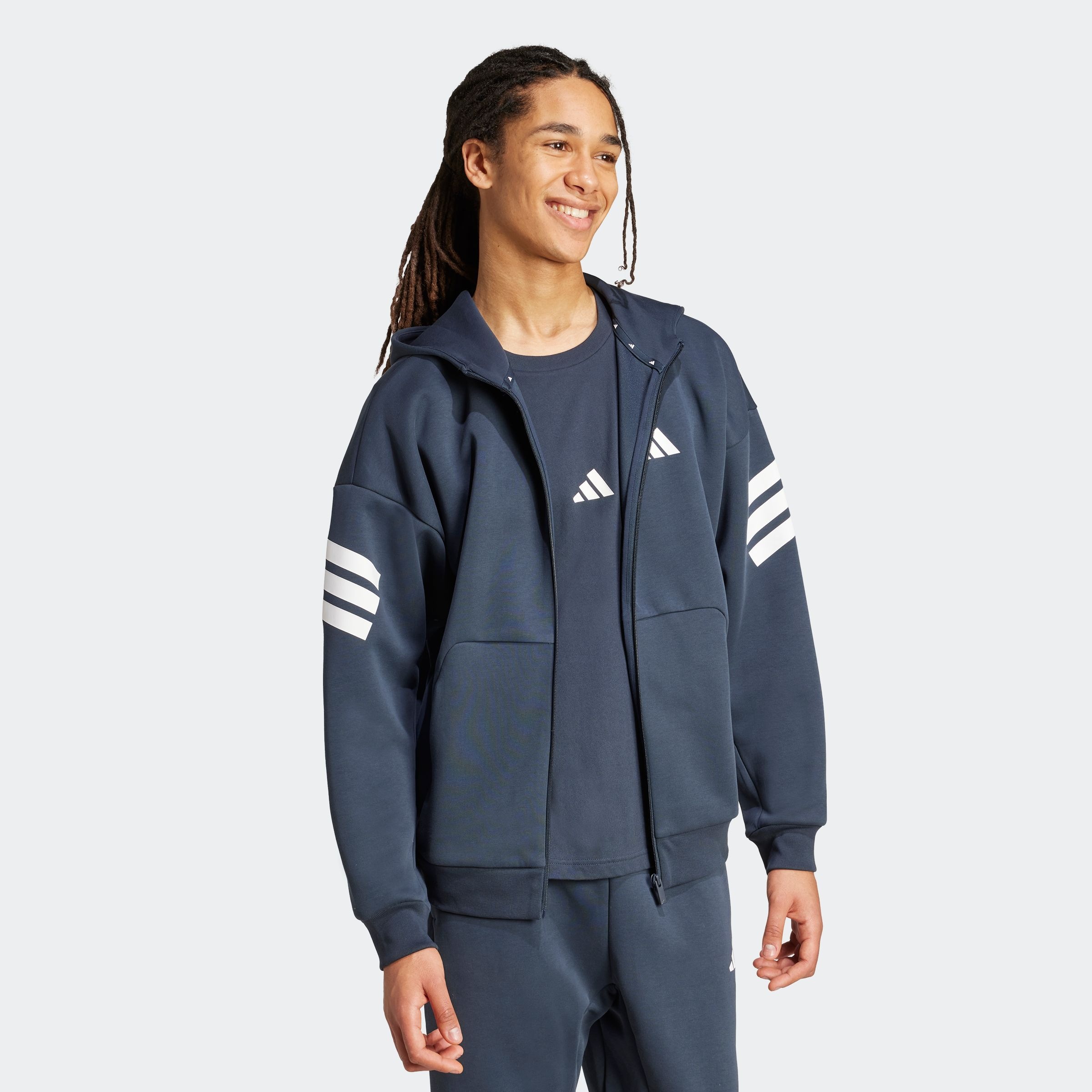 adidas Sportswear Sweatshirt "M FI 3S FZ" günstig online kaufen