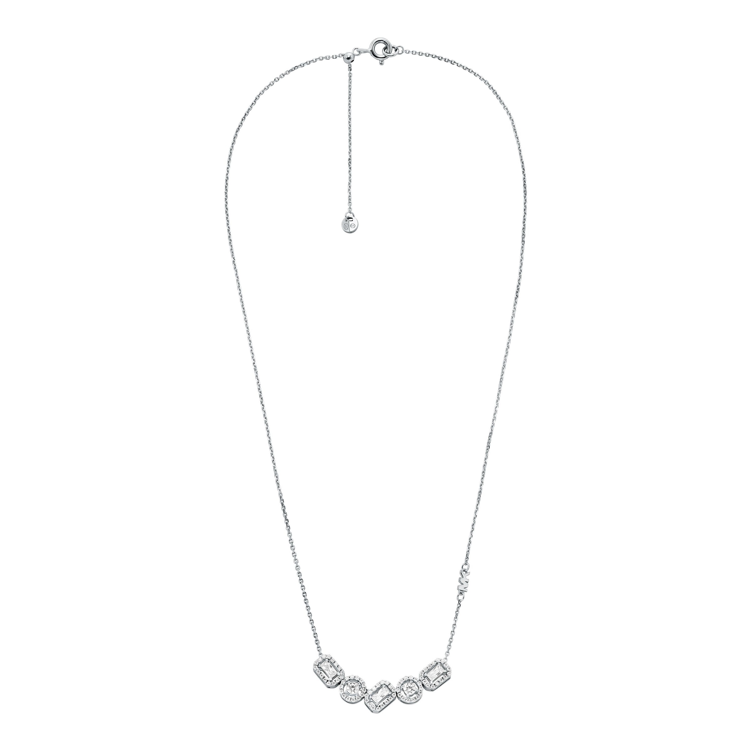MICHAEL KORS Kette mit Anhänger »Schmuck Geschenk Silber 925 PREMIUM« mit Zirkonia (synth.)