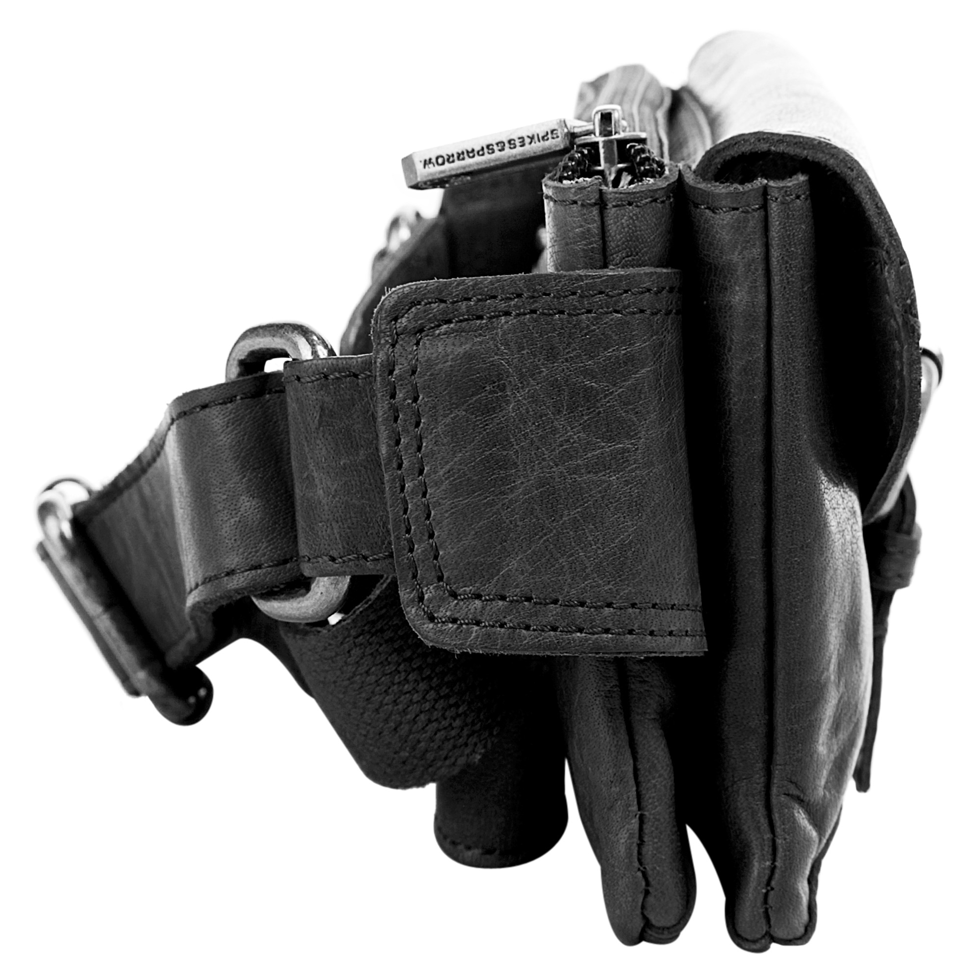 Thumbnail - Spikes & Sparrow Gürteltasche echt Leder