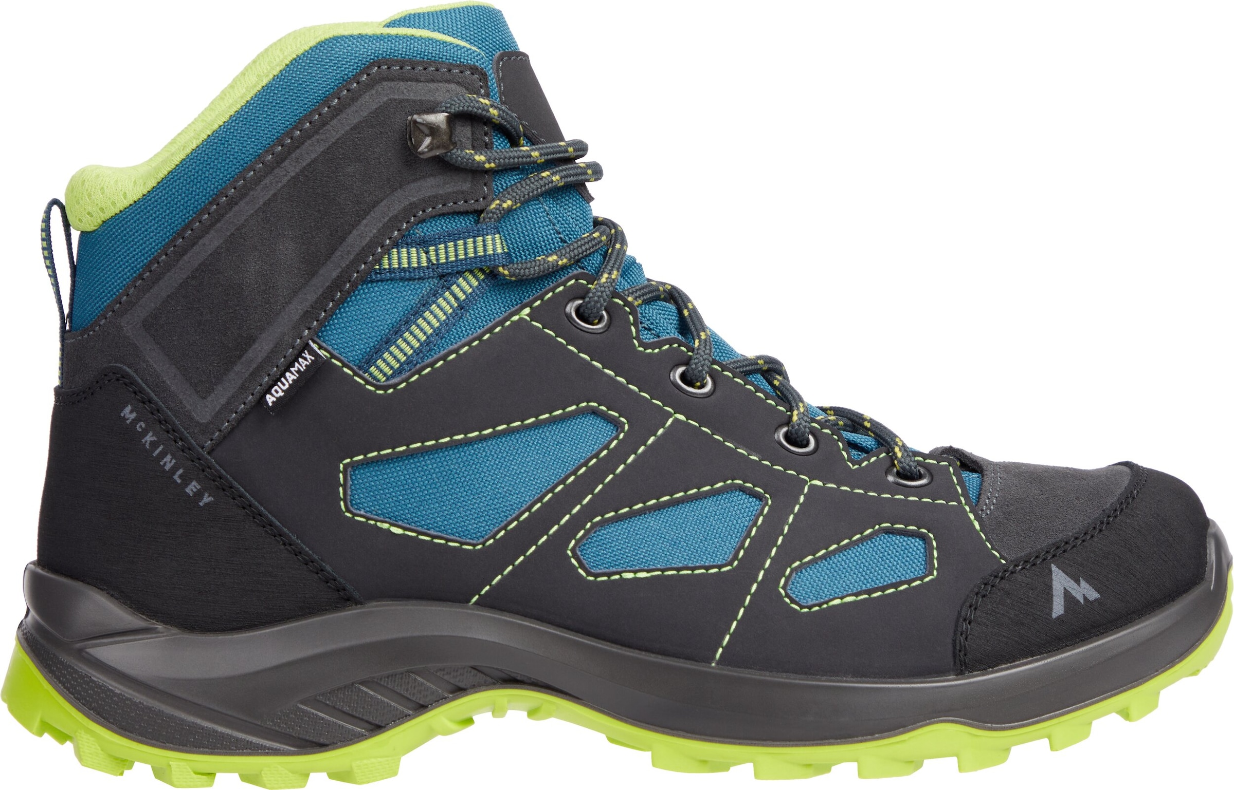 McKINLEY Wanderstiefel »HE.-WANDER-STIEFEL DISCOVER IV MID AQX M«  mit Schnürung, schützt vor Nässe, Made in Europe