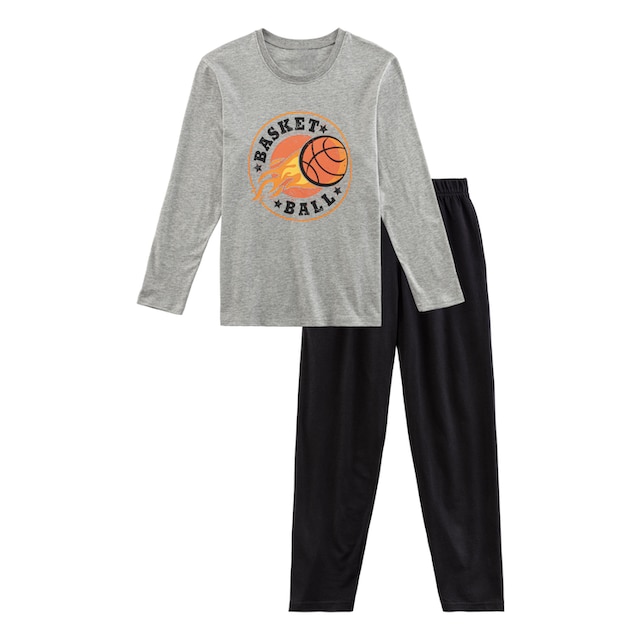 AUTHENTIC LE JOGGER Pyjama, (2 tlg., 1 Stück), mit Basketball-Aufdruck  bestellen | BAUR