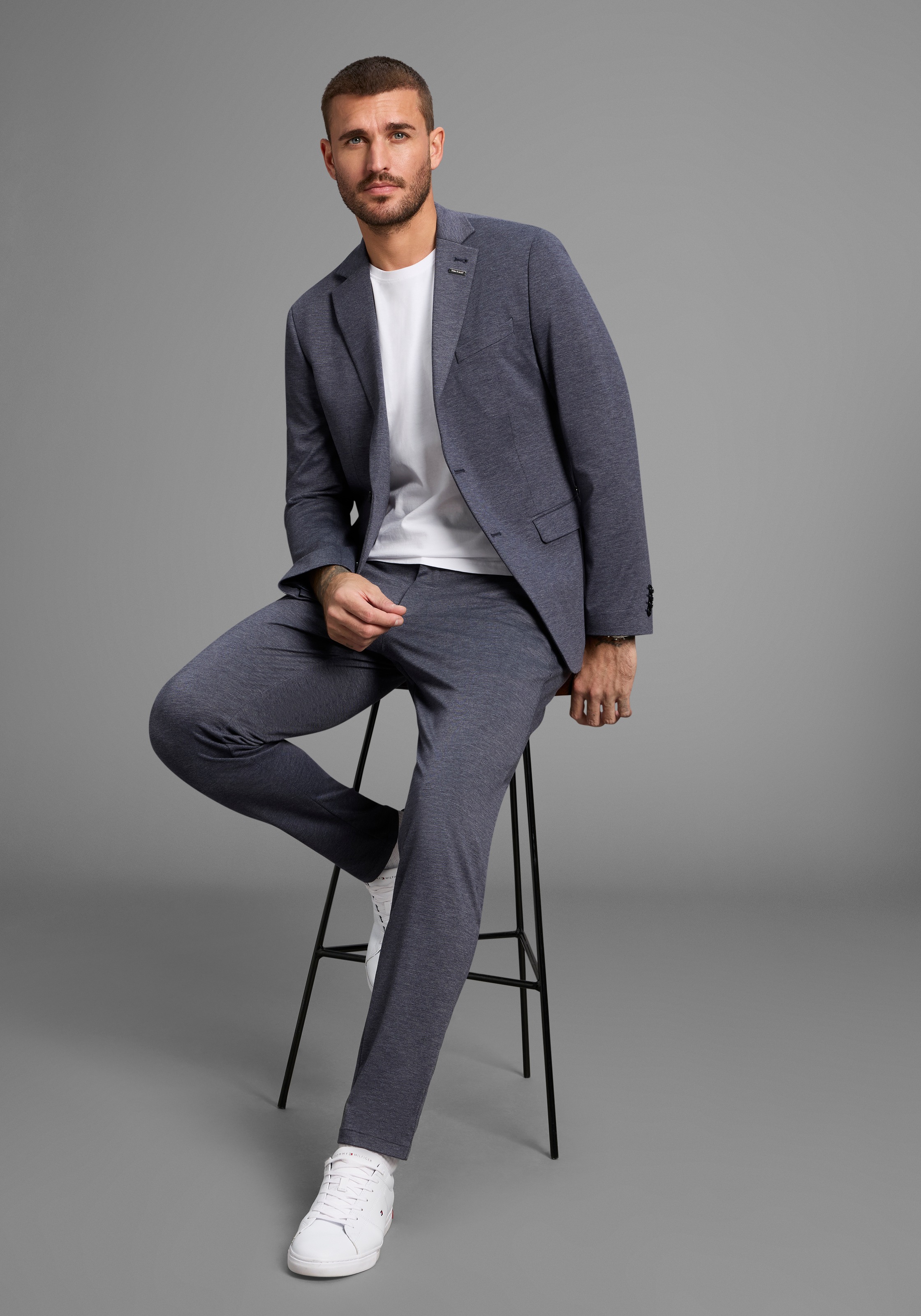 Bruno Banani Anzug "Jersey", (Sakko & Hose), normal, elastische Qualität günstig online kaufen