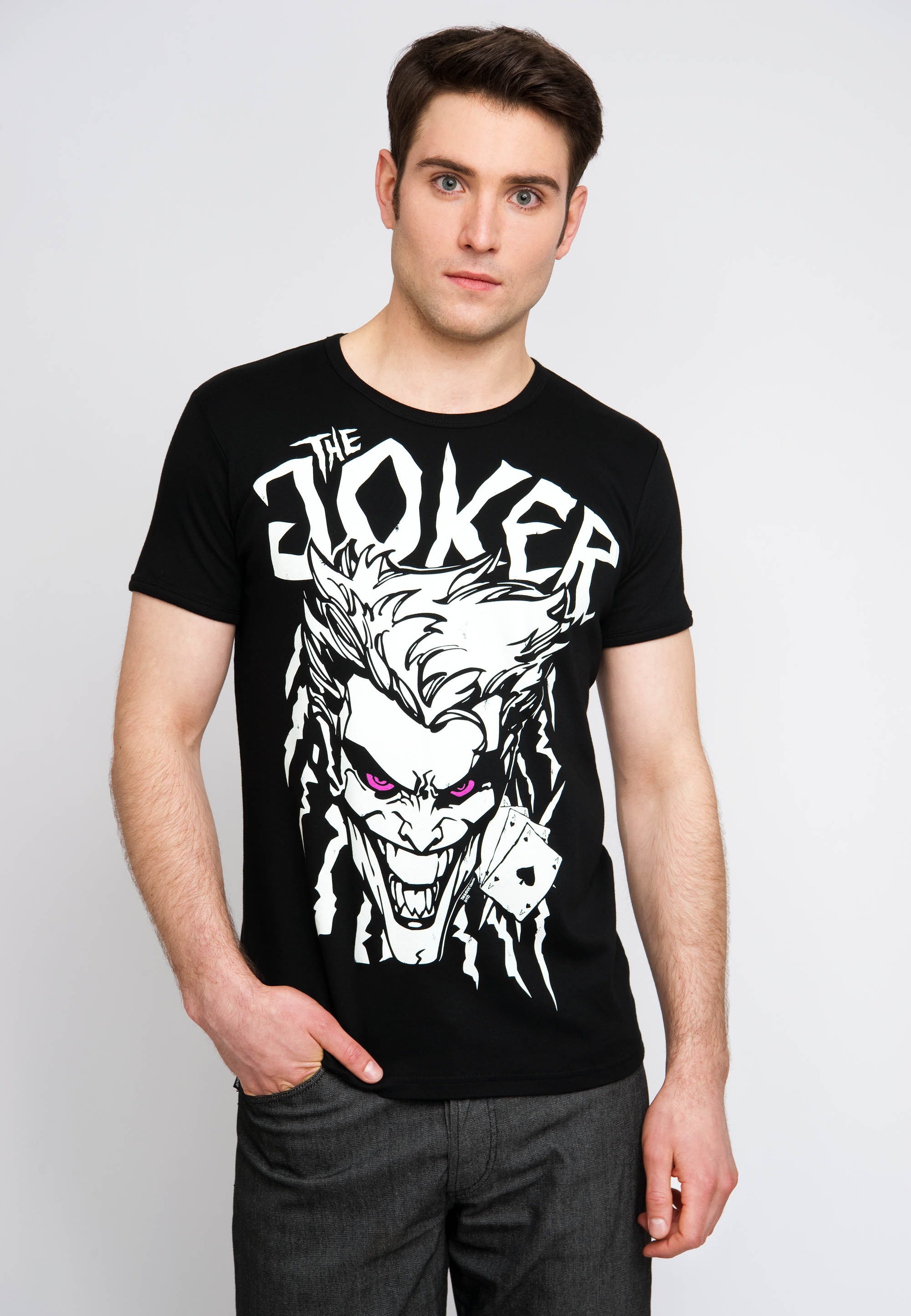 LOGOSHIRT T-Shirt »The Joker - Aces«, mit tollem Joker-Print