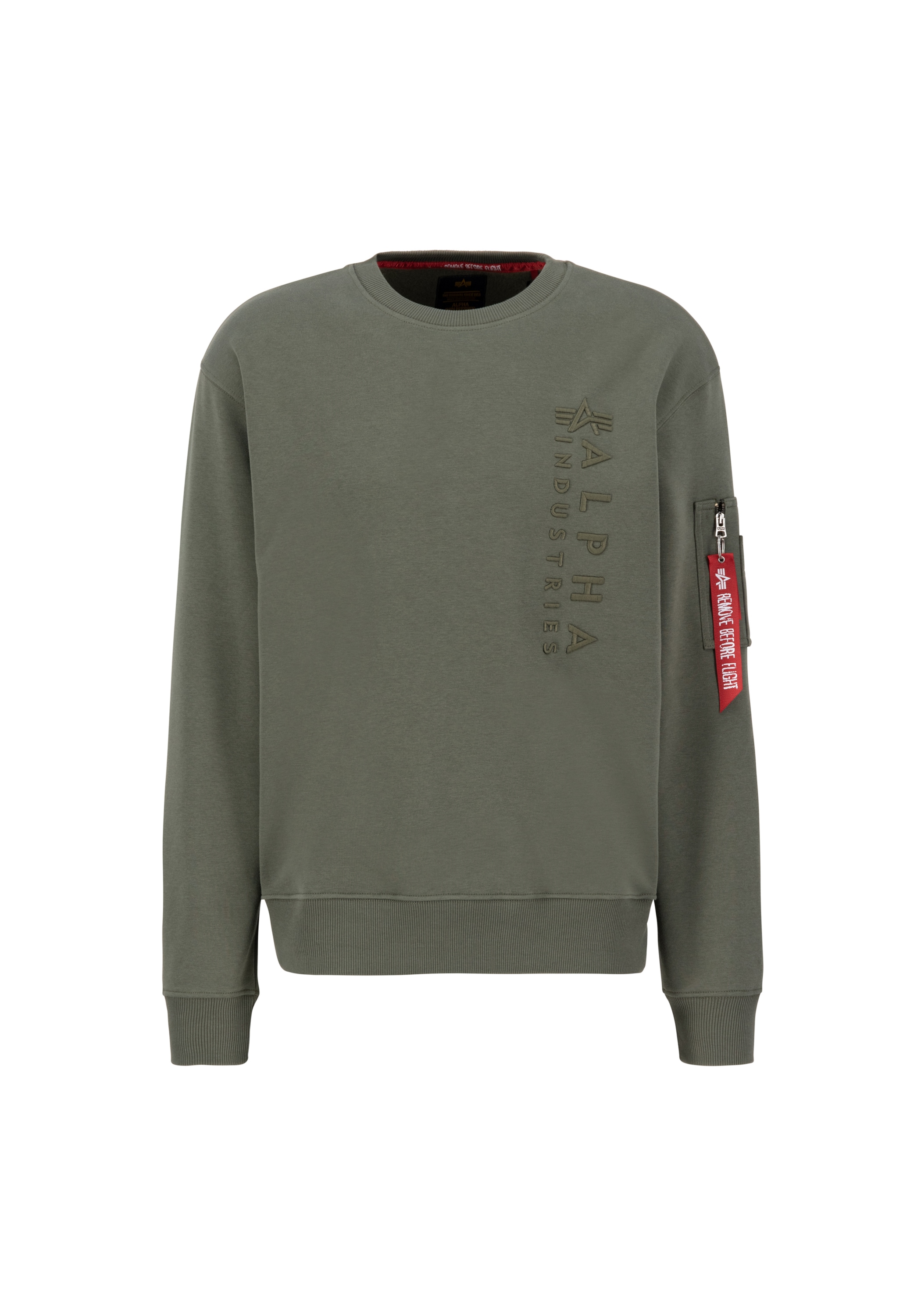 Alpha Industries Sweater "Alpha Industries Men - Sweatshirts Embroidery Swe günstig online kaufen