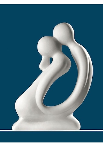 GILDE Dekofigur »Skulptur Francis Kuss, weiß«, (1 St.), Dekoobjekt, Höhe 42 cm,... kaufen
