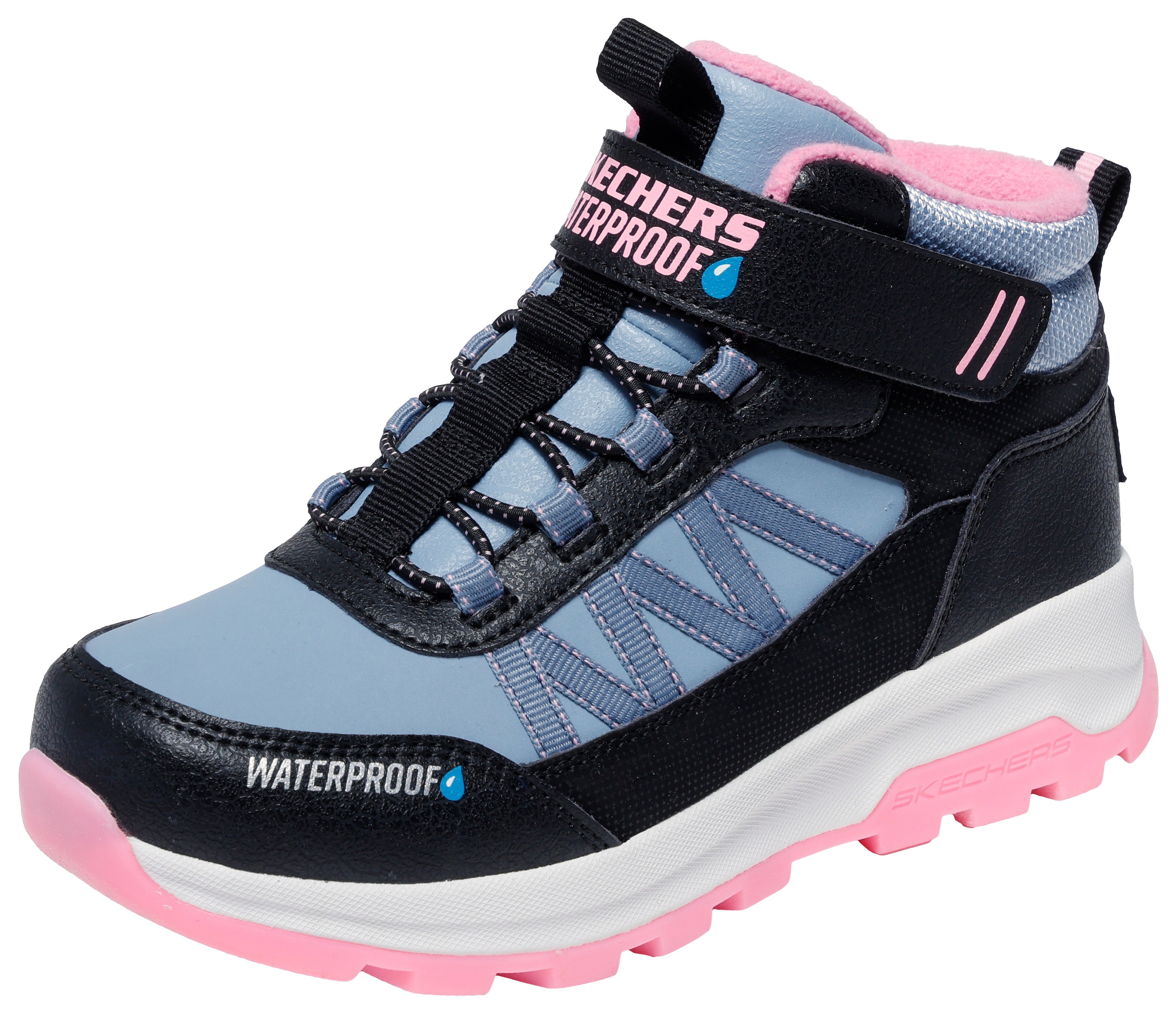 Skechers Klettstiefel "Storm Blazer" Winterboots, Wasserabweisend, Größenschablone Zum Download