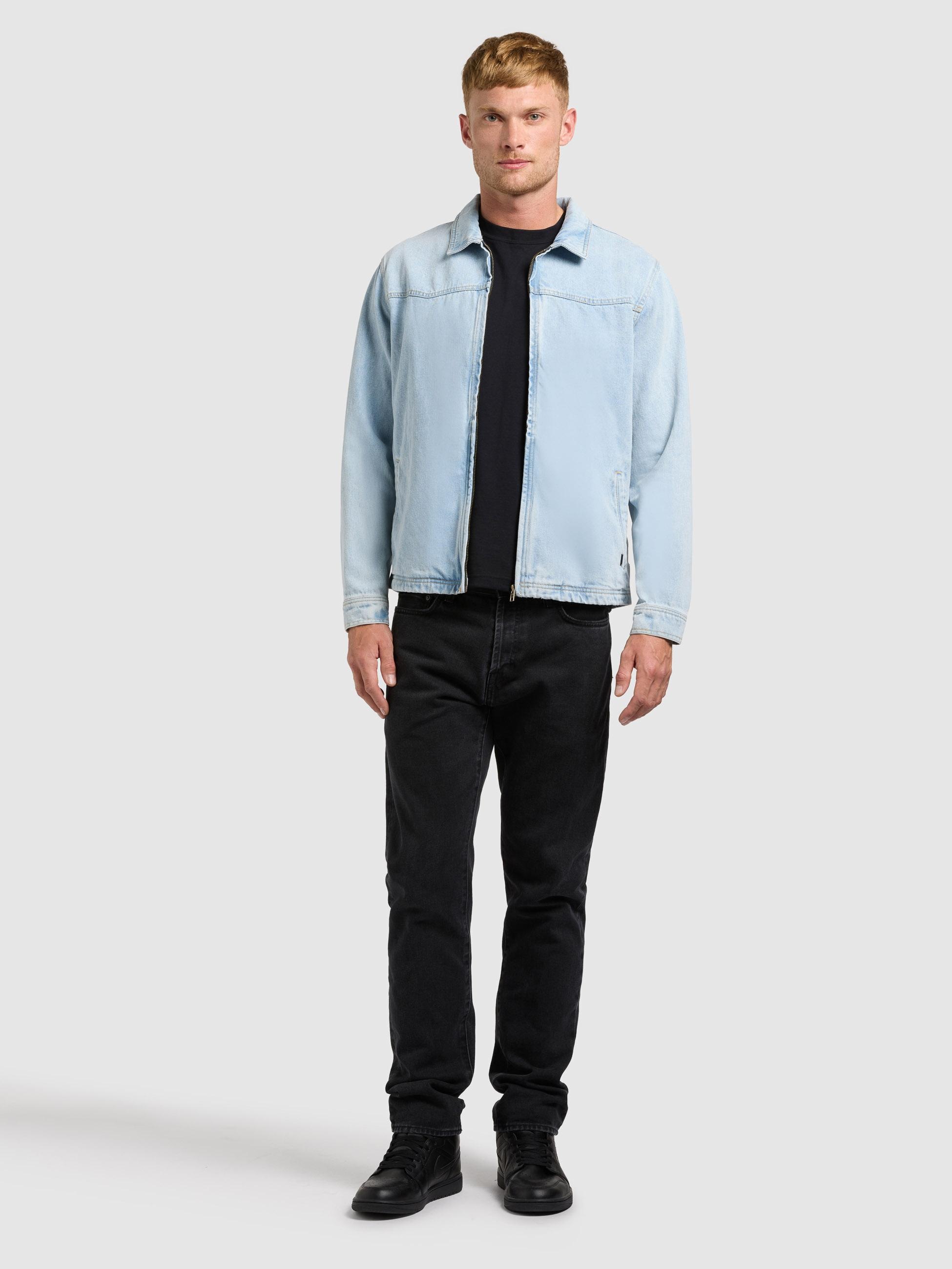 khujo Funktionsjacke »Reilly« 1 Stk. tlg. ohne Kapuze Jeansjacke für den Übergang