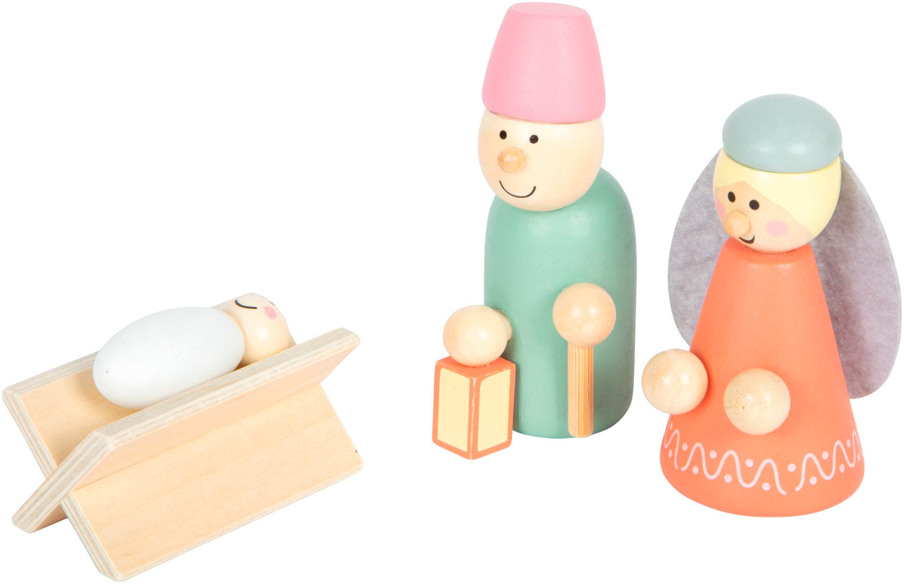 Small Foot Spielfigur »Spielset Krippe Weihnachtsgeschichte«