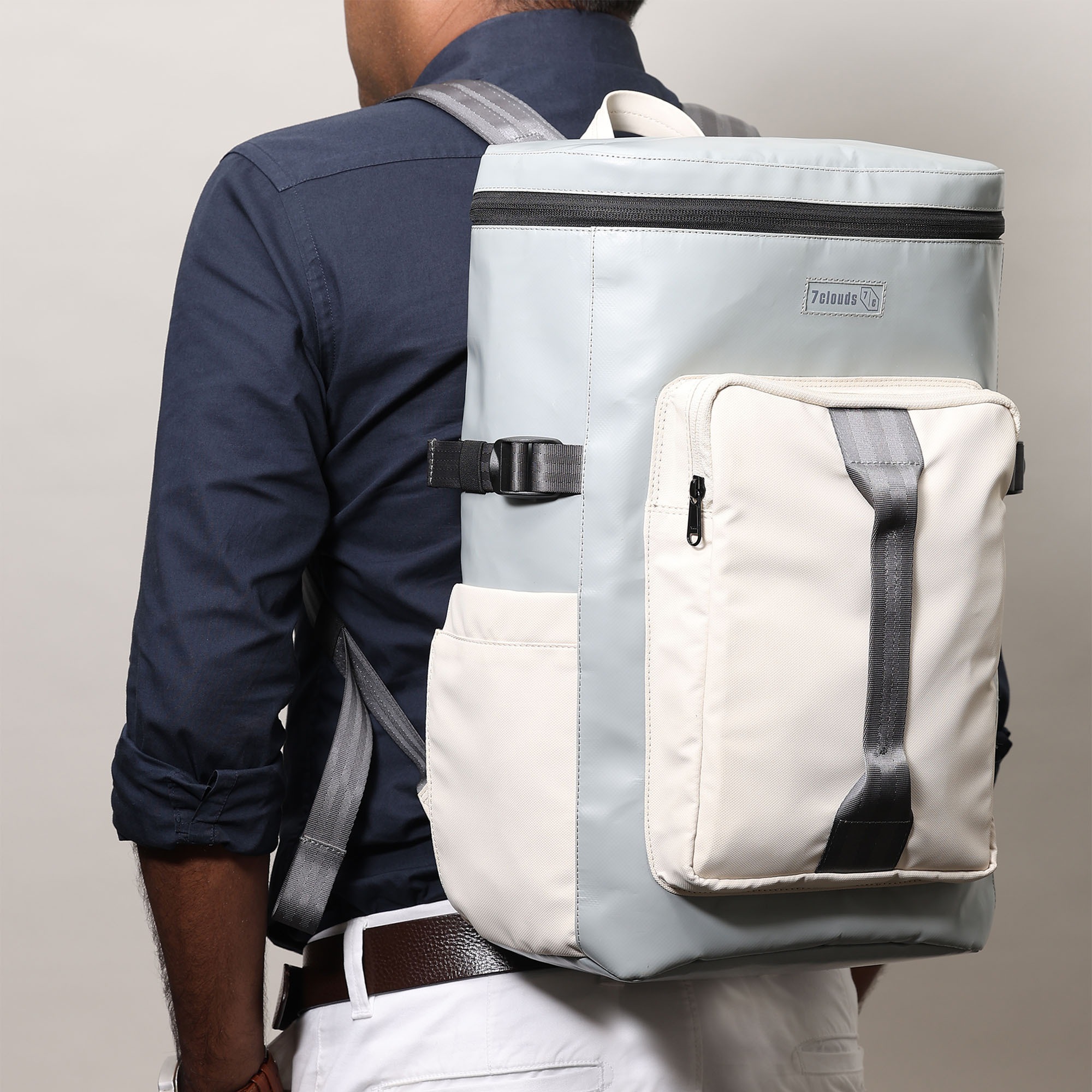 7clouds Laptoprucksack »Heloy 7.1«, mit recyceltem PET