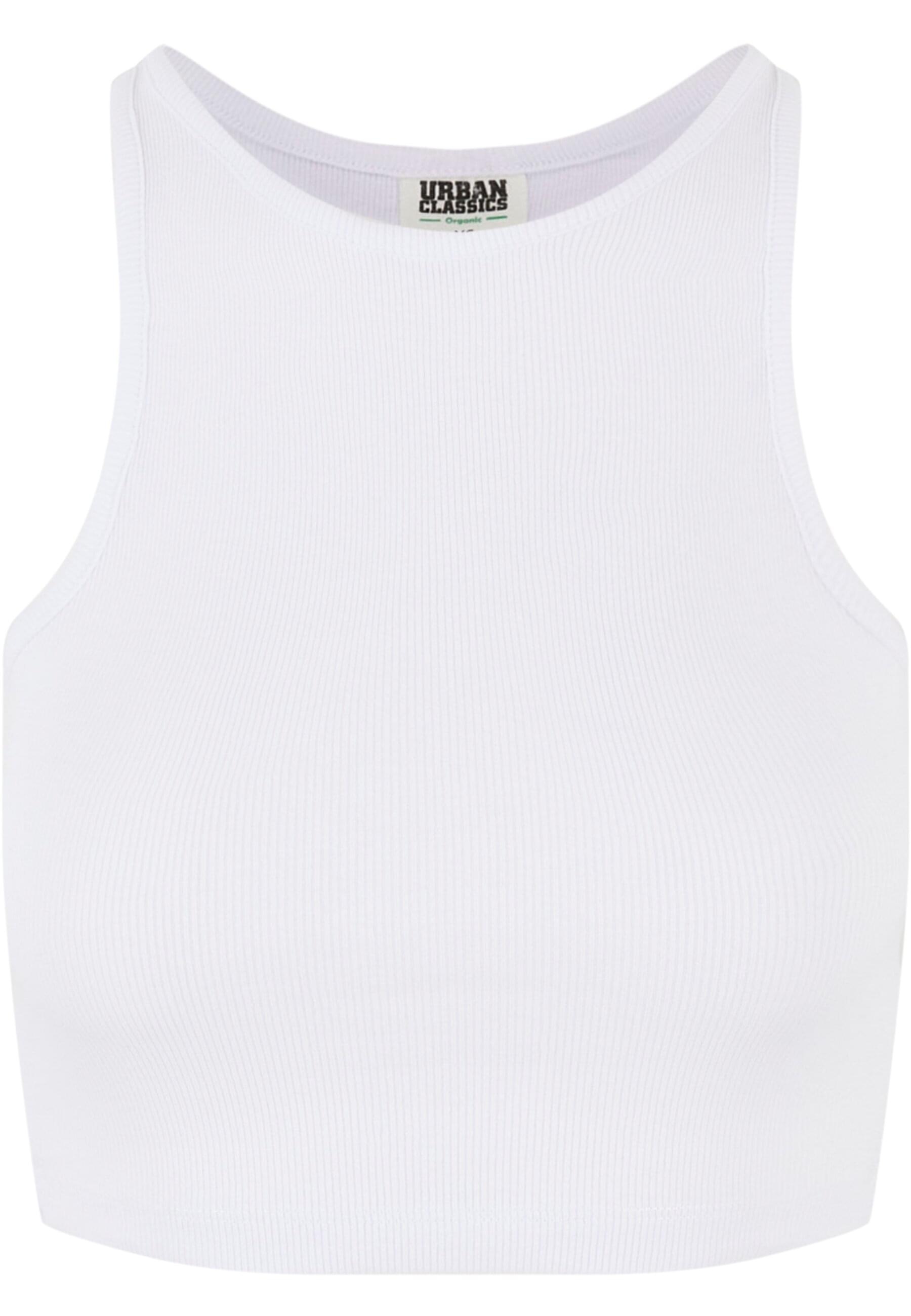 URBAN CLASSICS Muskelshirt »Urban Classics Ladies Organic Cropped Rib Top 2-Pack«, (1 tlg.)