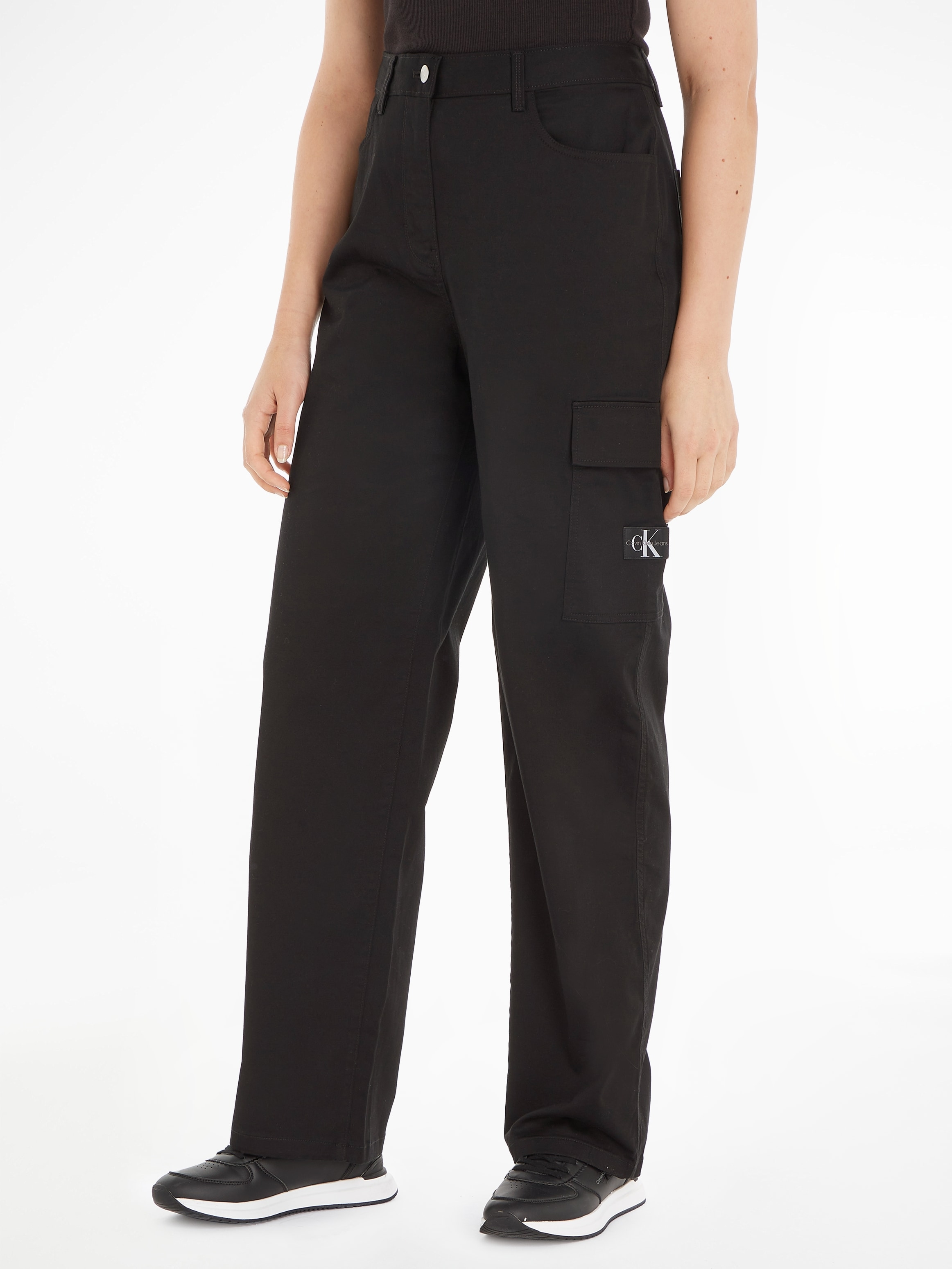 Calvin Klein Jeans | HIGH STRAIGHT« RISE TWILL kaufen Stretch-Hose »STRETCH BAUR