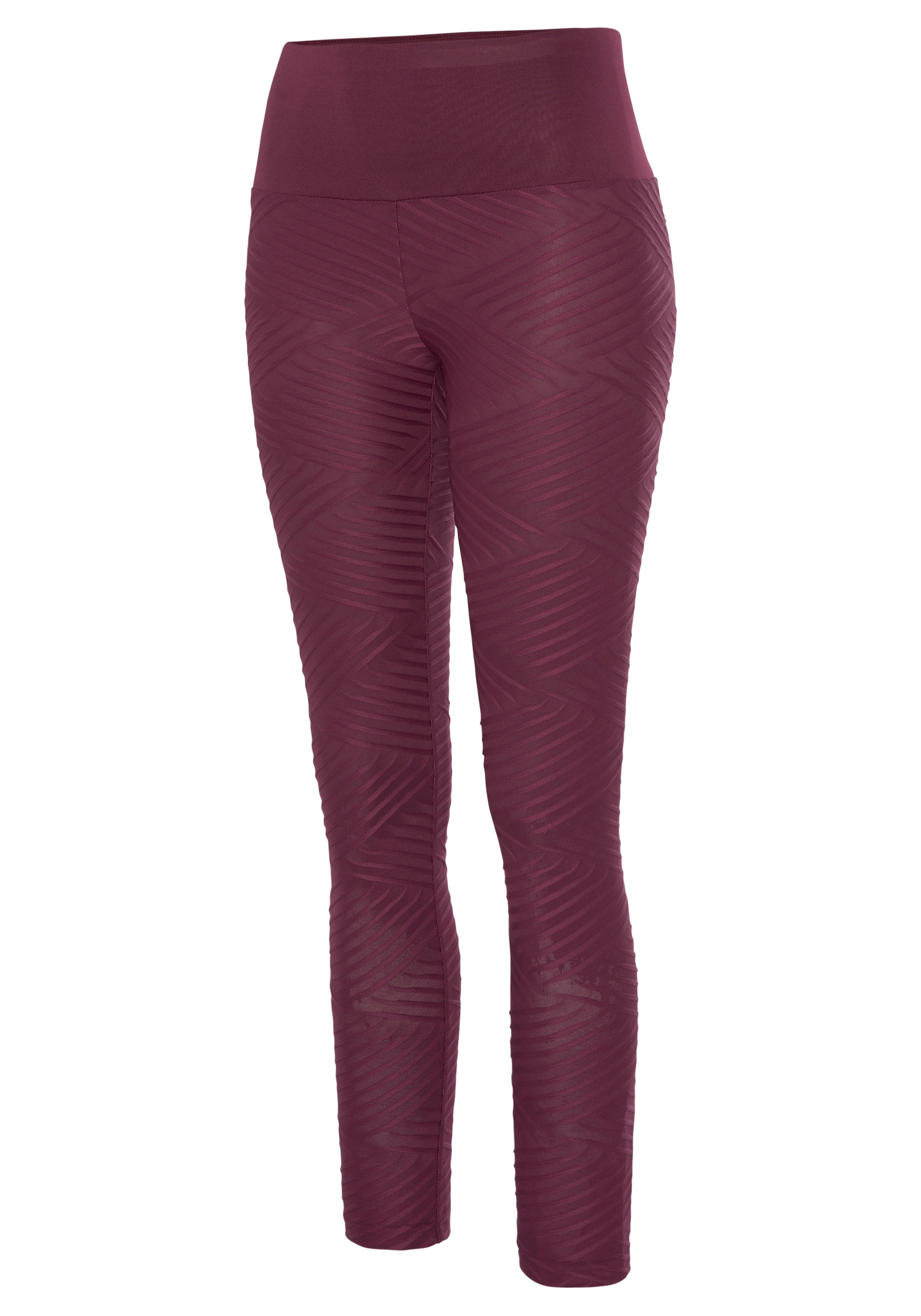 Loungewear mit BAUR 3D-Struktur, »-Sportleggings«, LASCANA ACTIVE Leggings |