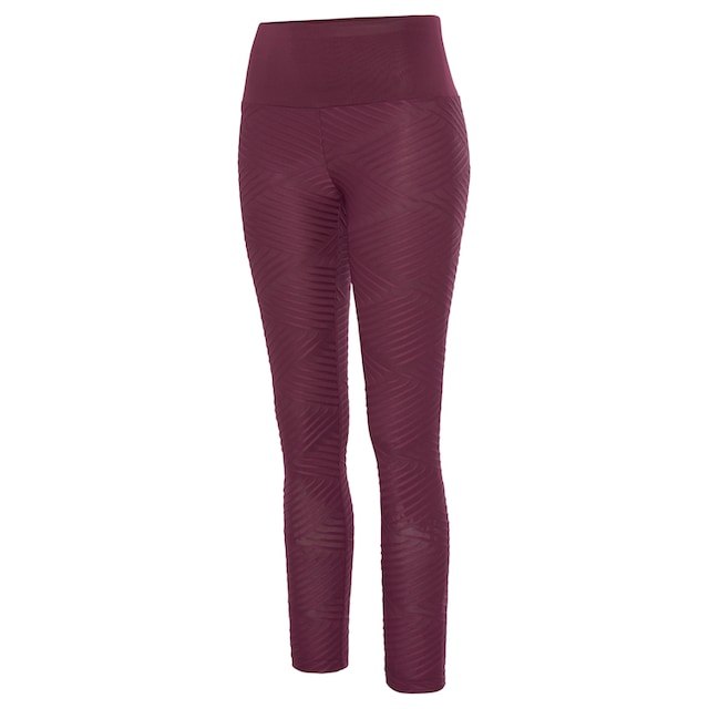 LASCANA ACTIVE Leggings »-Sportleggings«, mit 3D-Struktur, Loungewear | BAUR