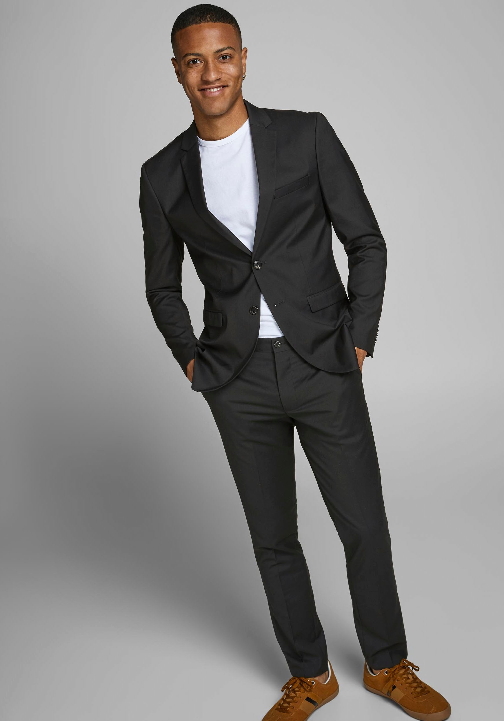 Jack & Jones Sakko "JPRFRANCO Blazer mit 2-Knopf-Form und extra schmalem Sc günstig online kaufen