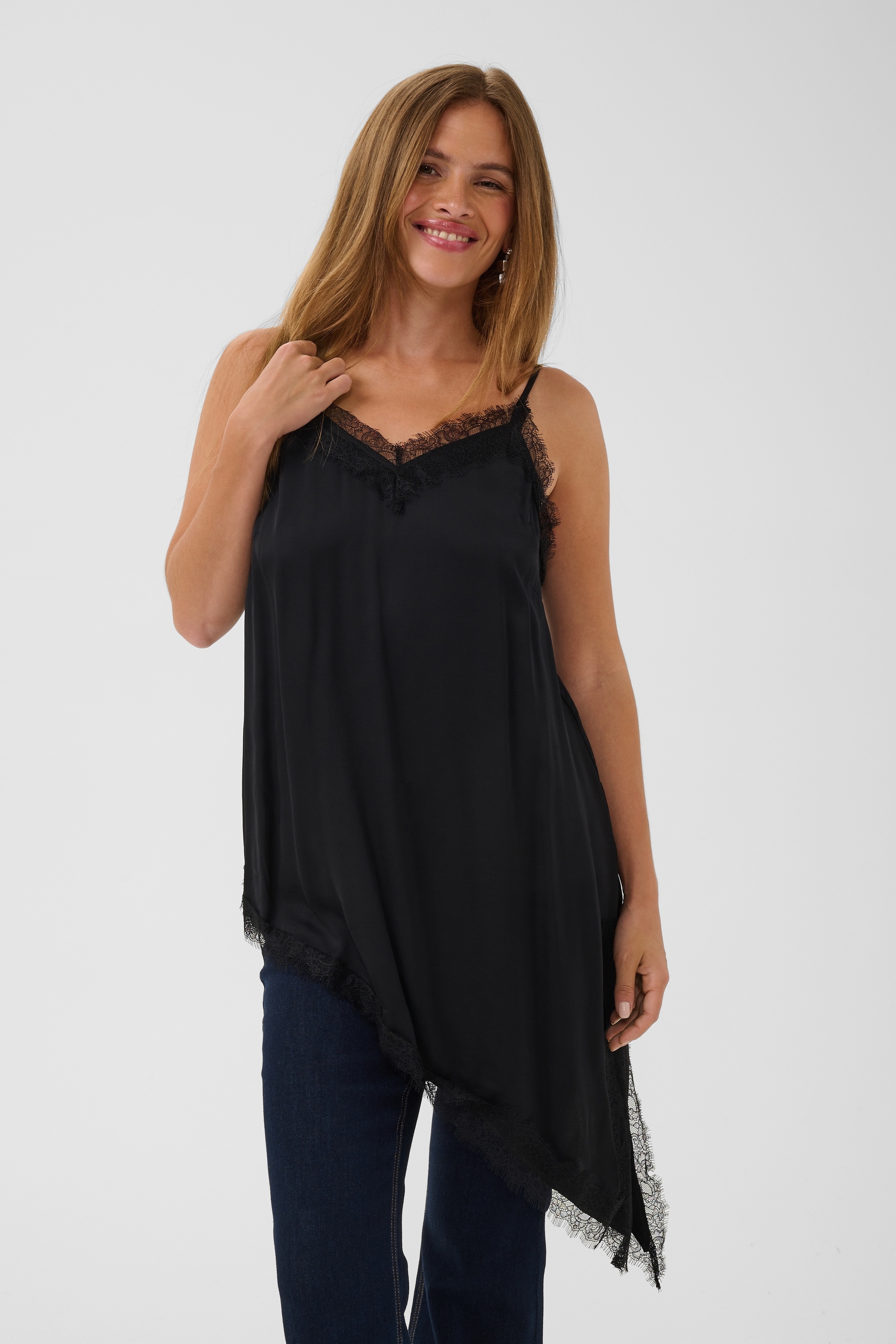 Culture Blusentop »Damen Bluse ärmellos CUdotty«