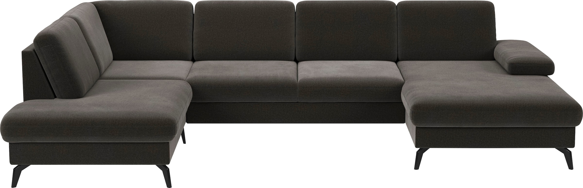 sit&more Wohnlandschaft "Morris Jubi" wahlweise mit Armteilverstellung, Schlaffunktion & Bettkasten