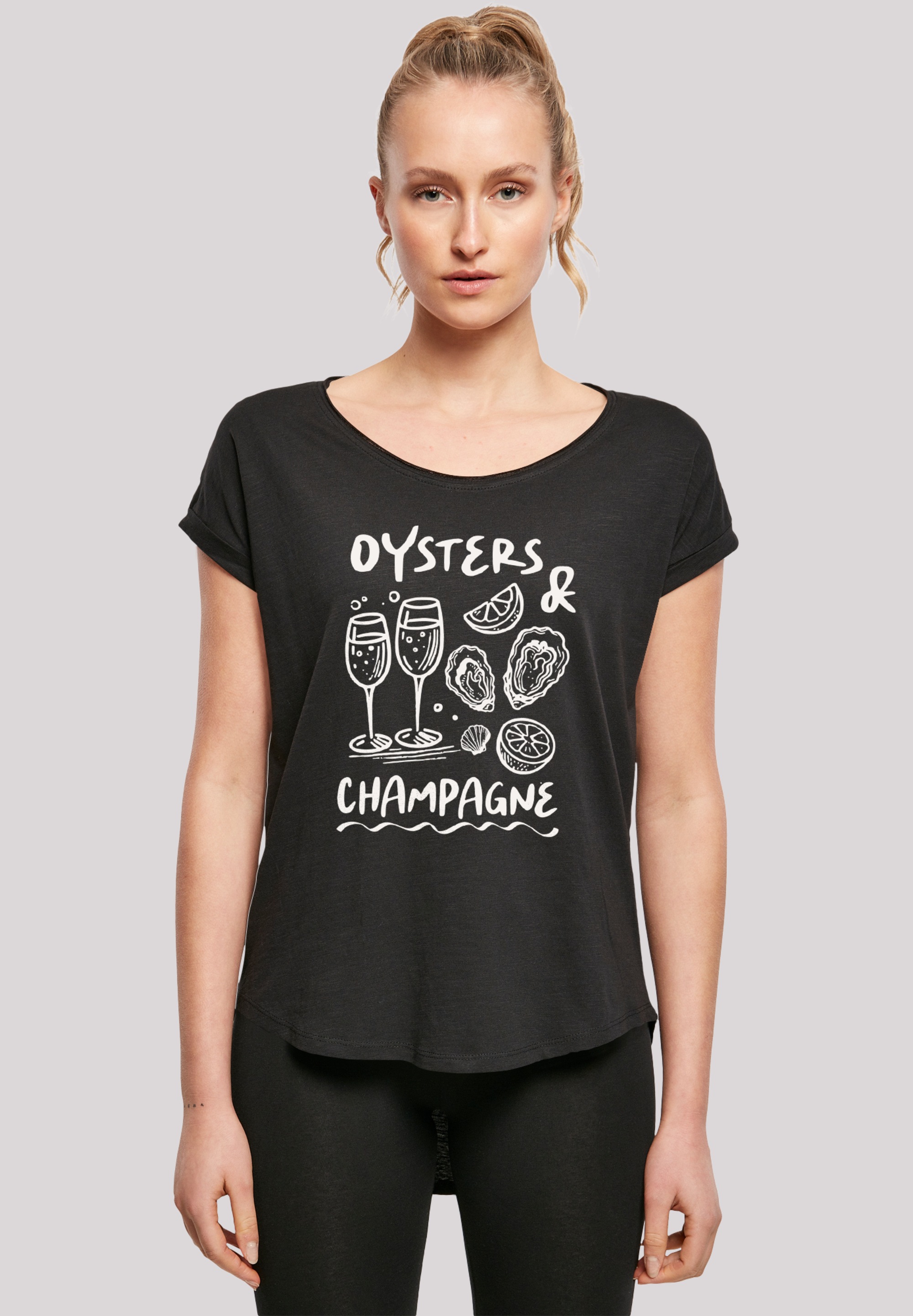 F4NT4STIC T-Shirt »Oysters And Champagne Summer« Premium Qualität
