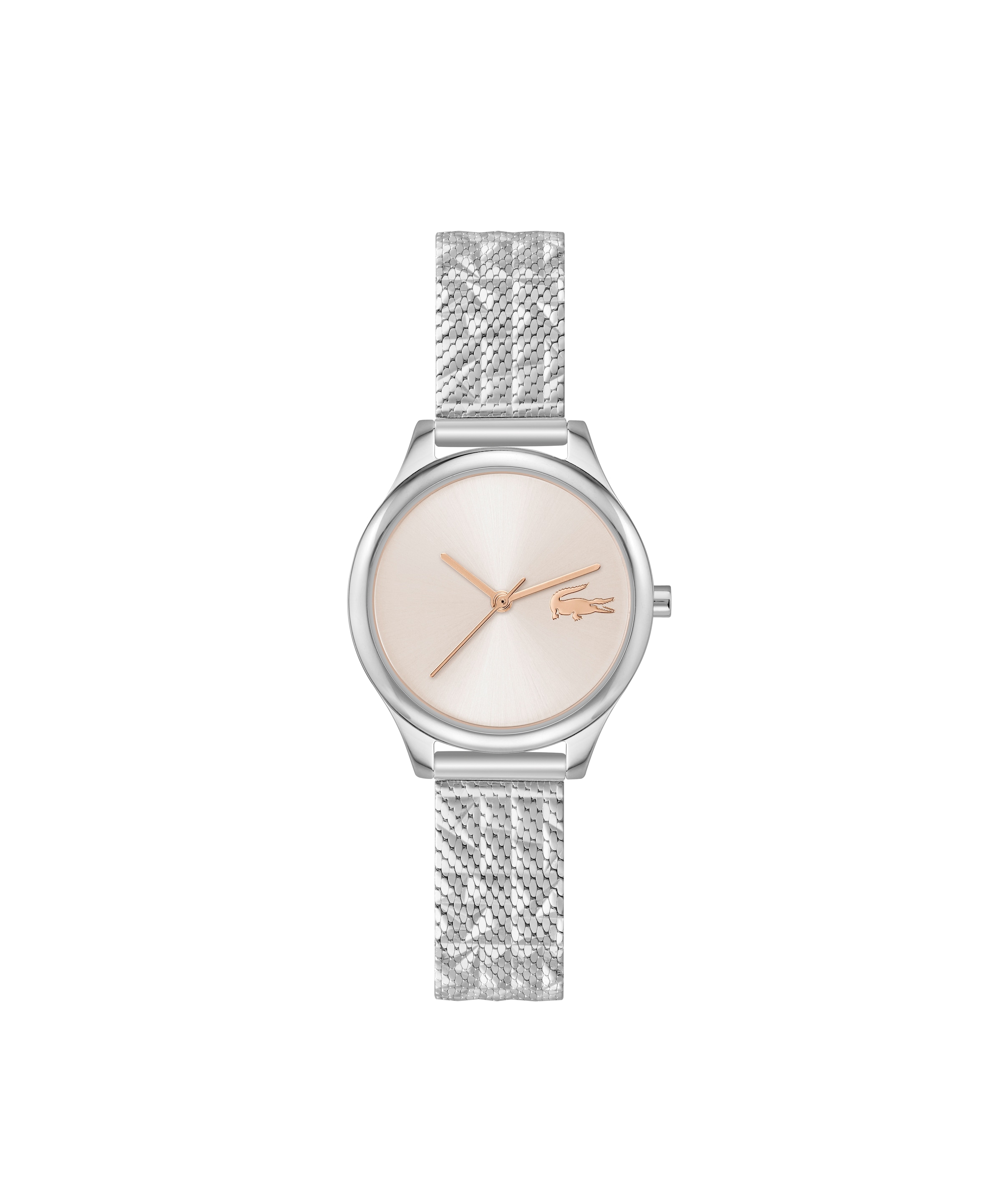 Calvin Klein Quarzuhr »Mini Crocodelle« Armbanduhr, Damenuhr, Edelstahlarmband, analog