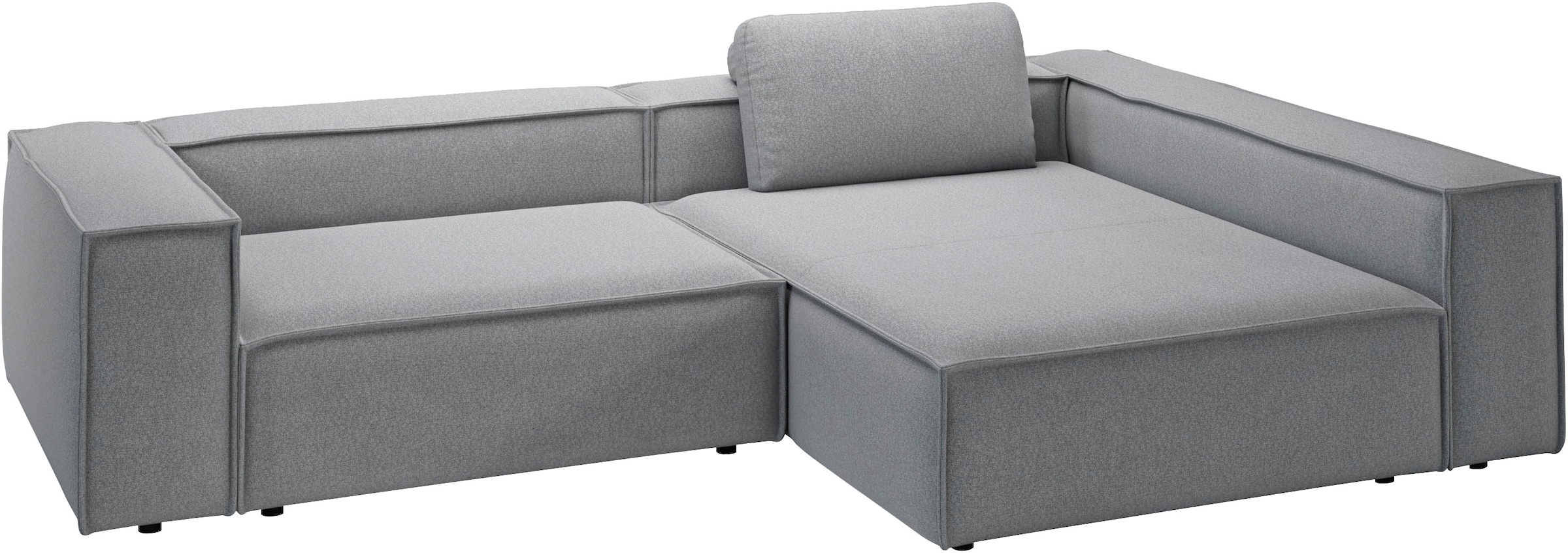 Places of Style Ecksofa »Watertown, moderne XXL L-Form, 306 cm breit«, Komfortabel mit tiefer Sitzfläche – ideal für große Wohnräume