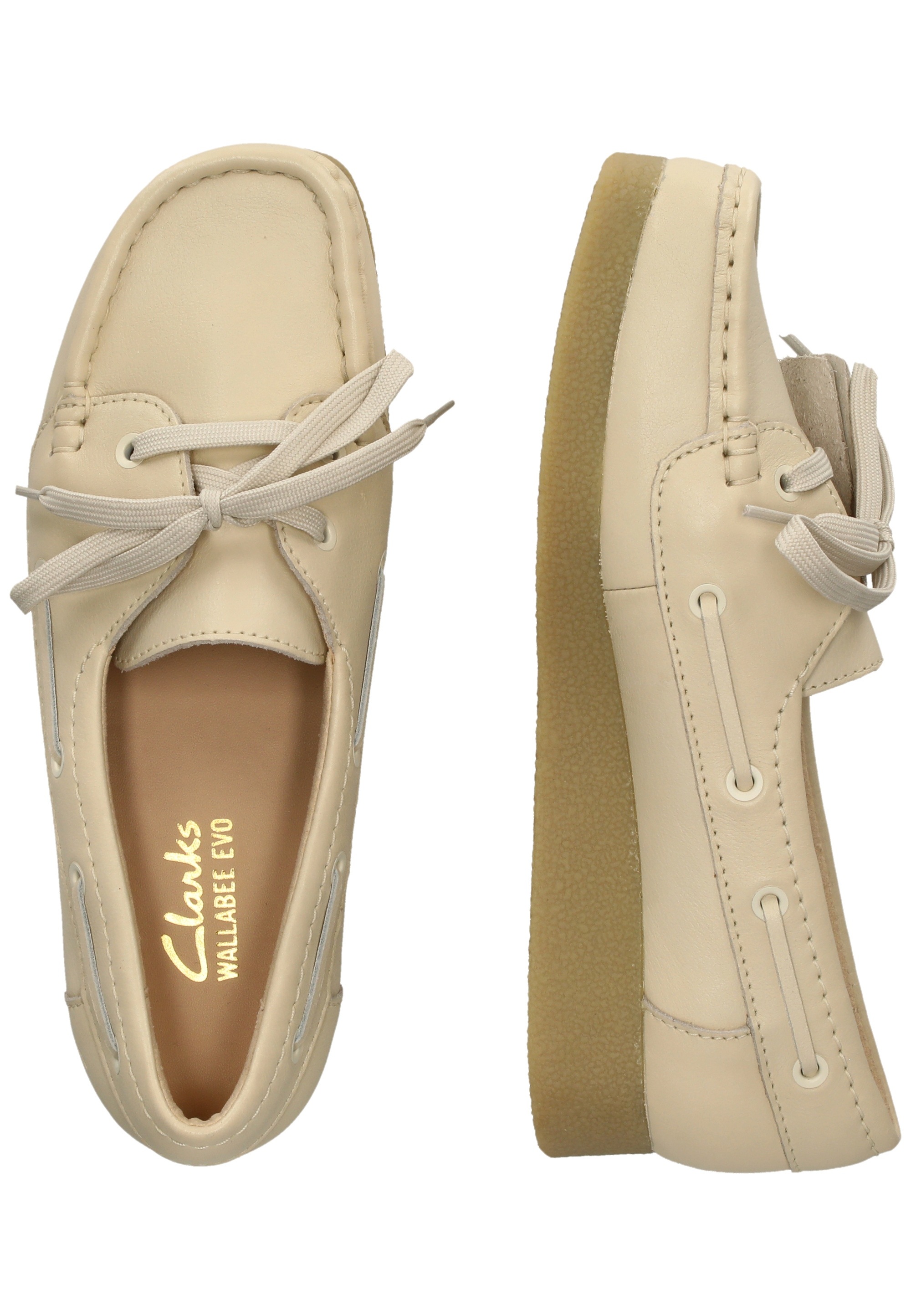 Clarks Schnürschuh »Wallabee EVO Sea«  mit angenehmer Sohle