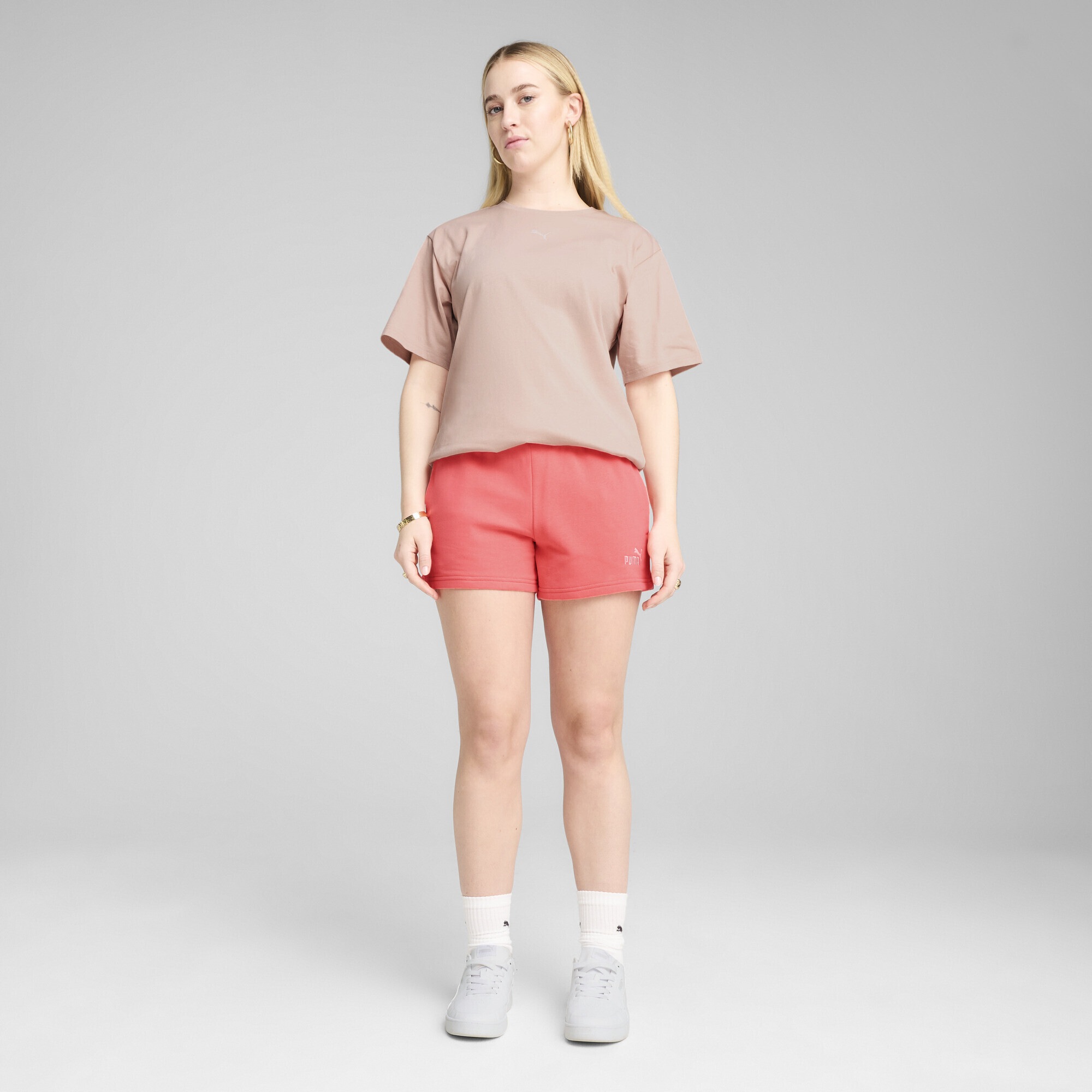 PUMA sportinės kelnės »ESS Small No. 1 Logo 4'' Šortai Damen«
