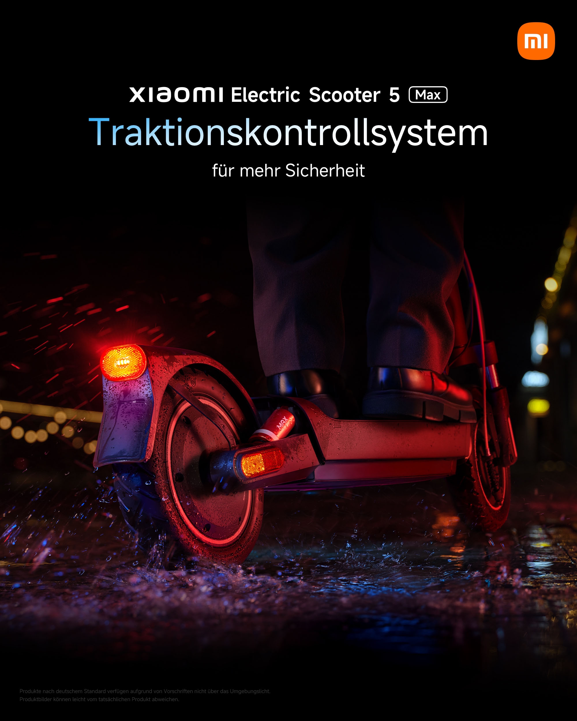 Xiaomi E-Scooter »Electric Scooter 5 Max«, Electric Scooter, mit Straßenzulassung, bis zu 60 km Reichweite