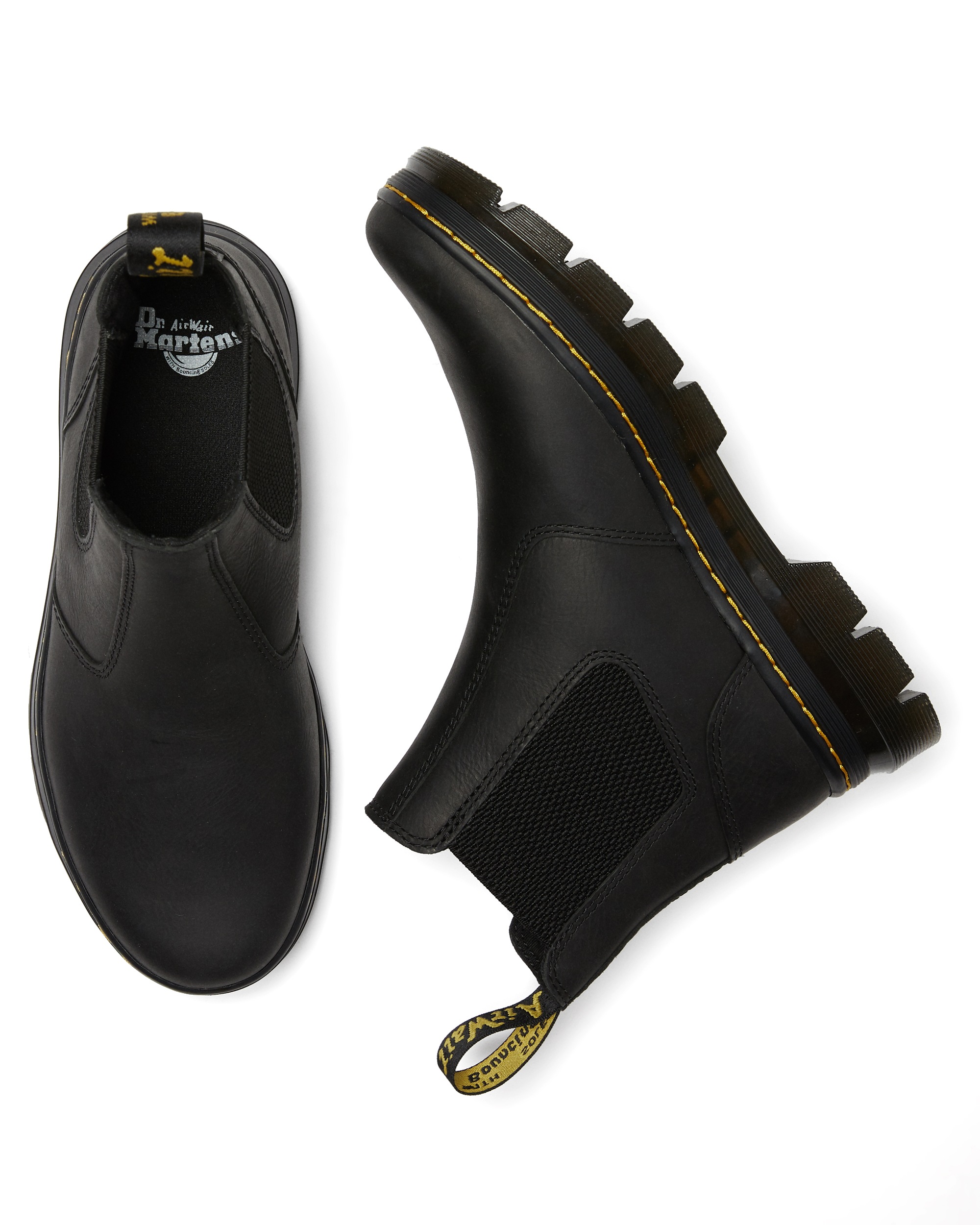 DR. MARTENS Chelseaboots "Embury", Blockabsatz, Stiefelette, Schlupfboots m günstig online kaufen