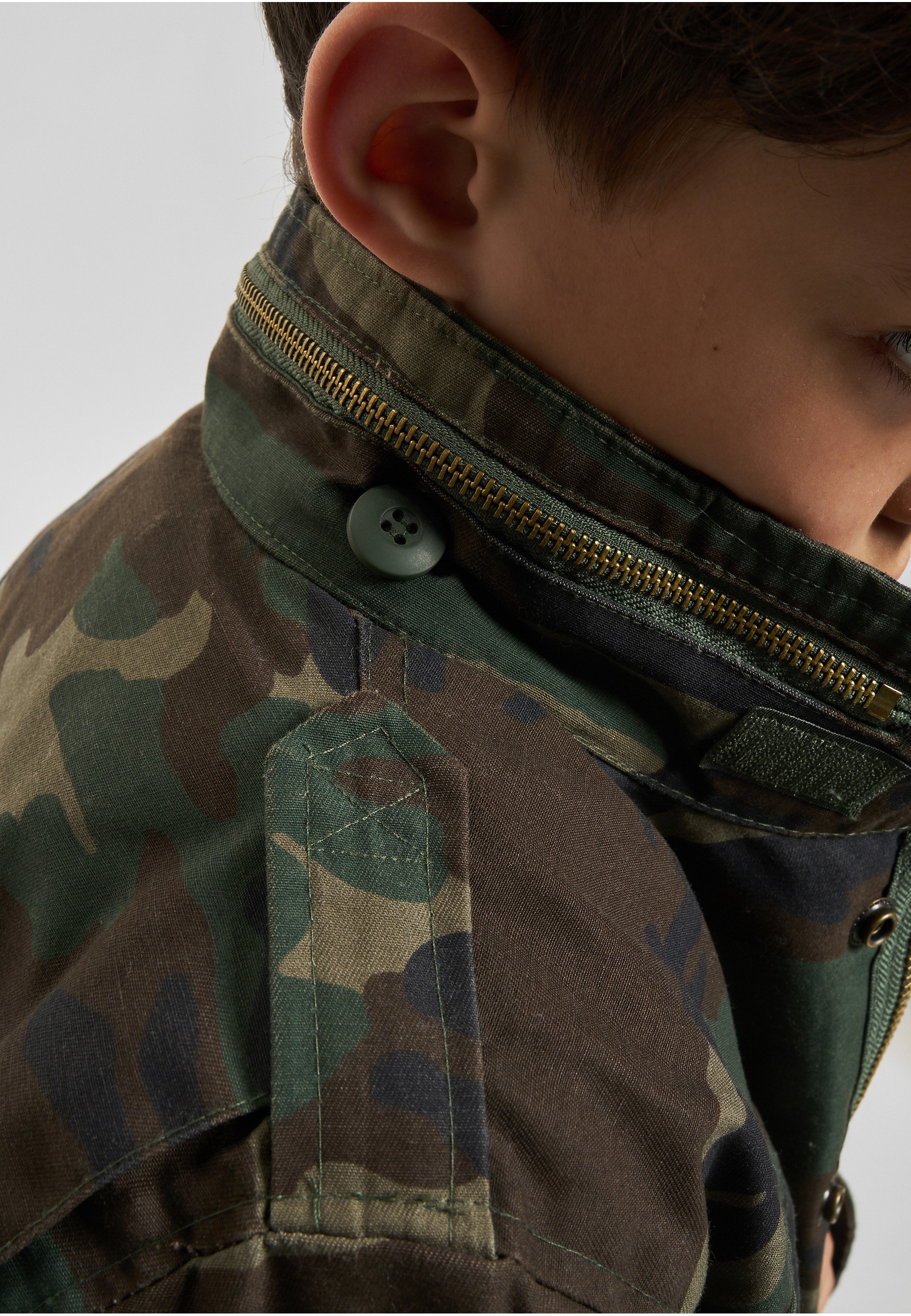 Brandit Parka »Brandit Herren Kids M65 Standard Jacket« 1 Stk. tlg. ohne Kapuze